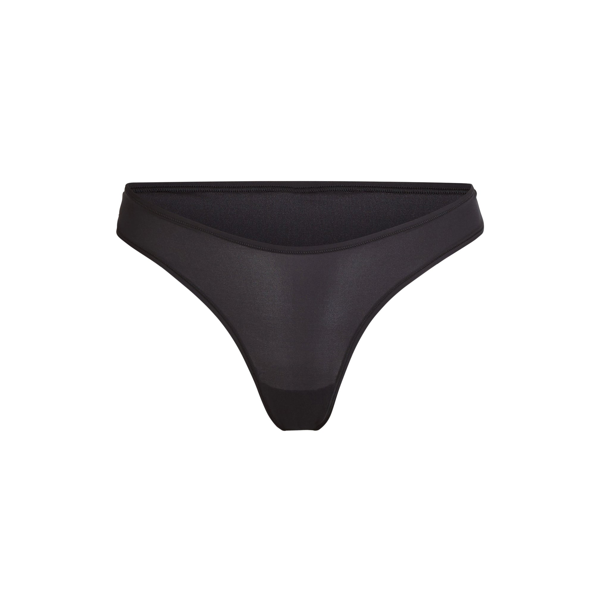 SKIMS FITS EVERYBODY DIPPED FRONT THONG | ONYX - Sneaker Türkiye