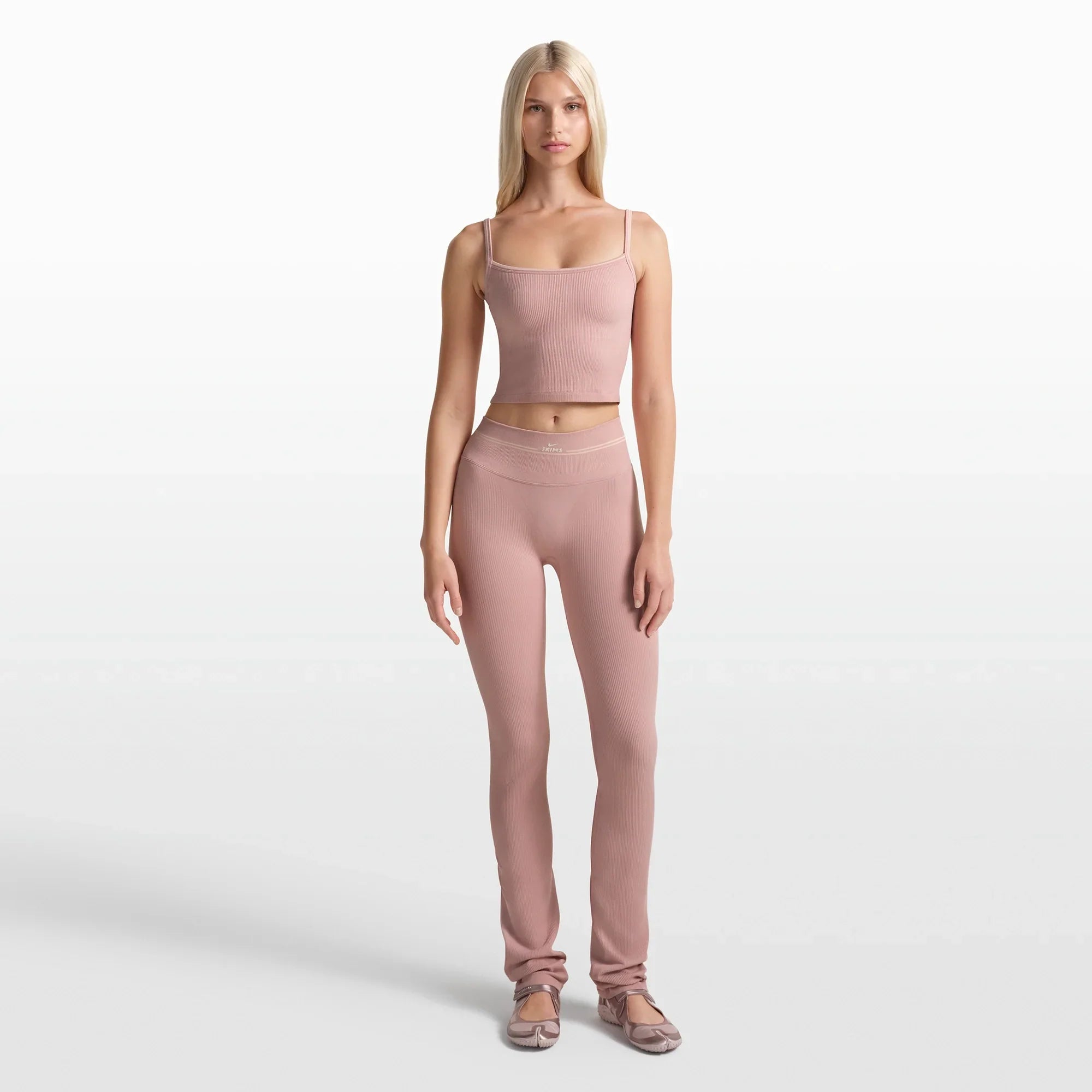 NikeSKIMS RIBBED SEAMLESS 34″ STRAIGHT LEGGING | HIMALAYAN - Sneaker Türkiye