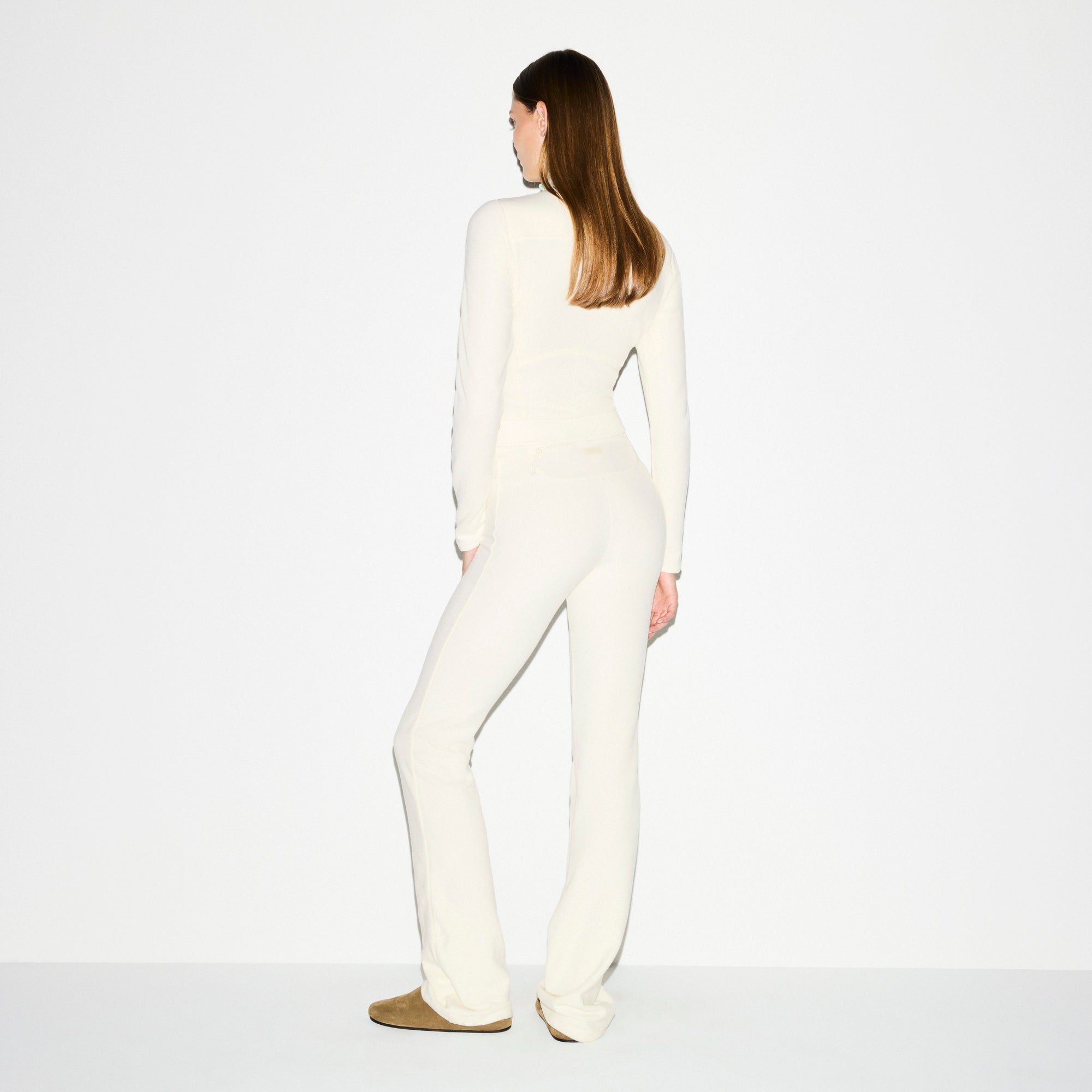 SKIMS OUTDOOR FLEECE PANT | ECRU - Sneaker Türkiye
