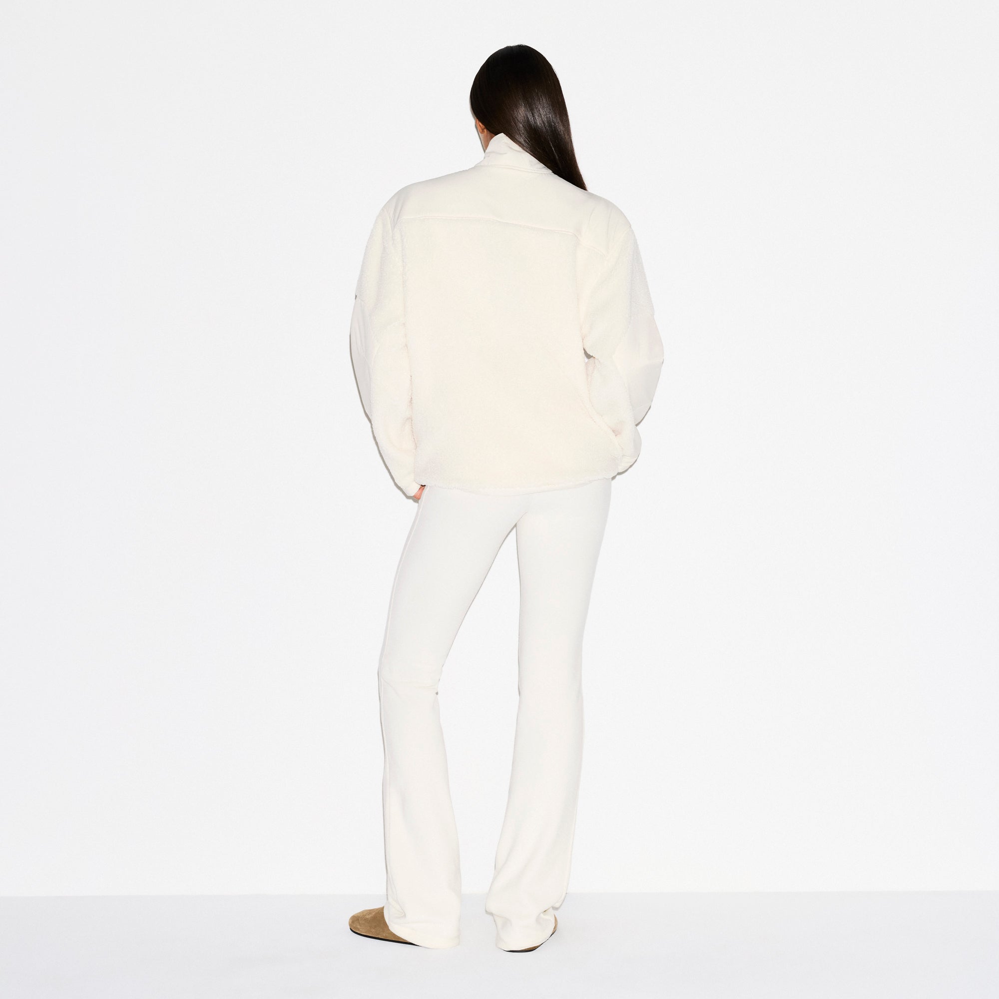 SKIMS OUTDOOR FLEECE PANT | ECRU - Sneaker Türkiye