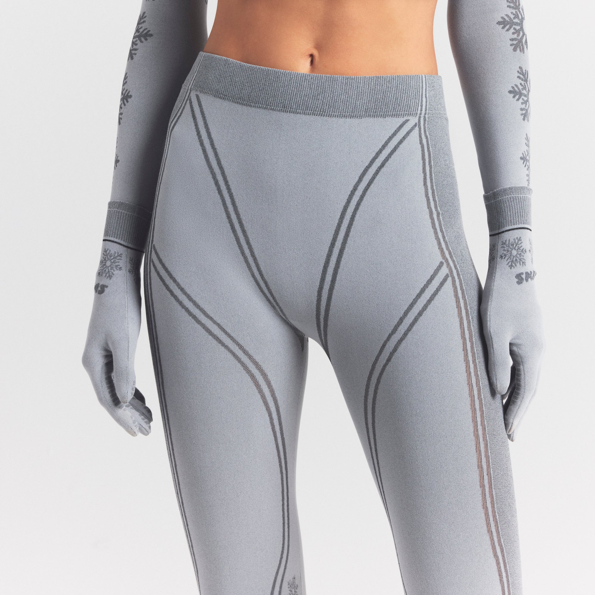 SKIMS FIRST LAYERS LEGGING | MIRROR WINTER FAIR ISLE - Sneaker Türkiye