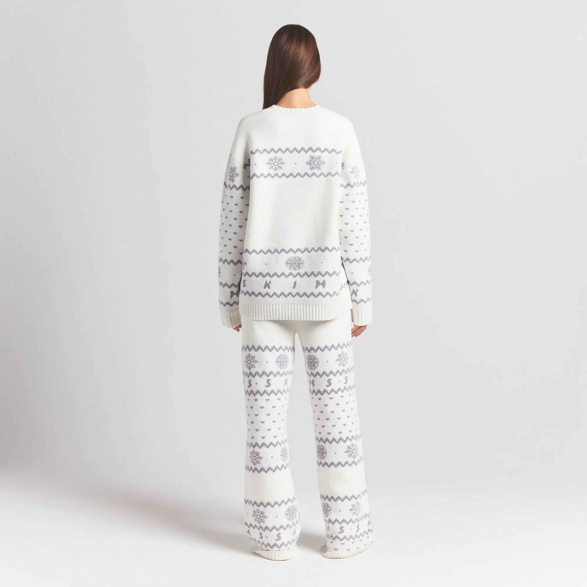 SKIMS COZY LIGHT PANT | MARBLE HEART FAIR ISLE - Sneaker Türkiye