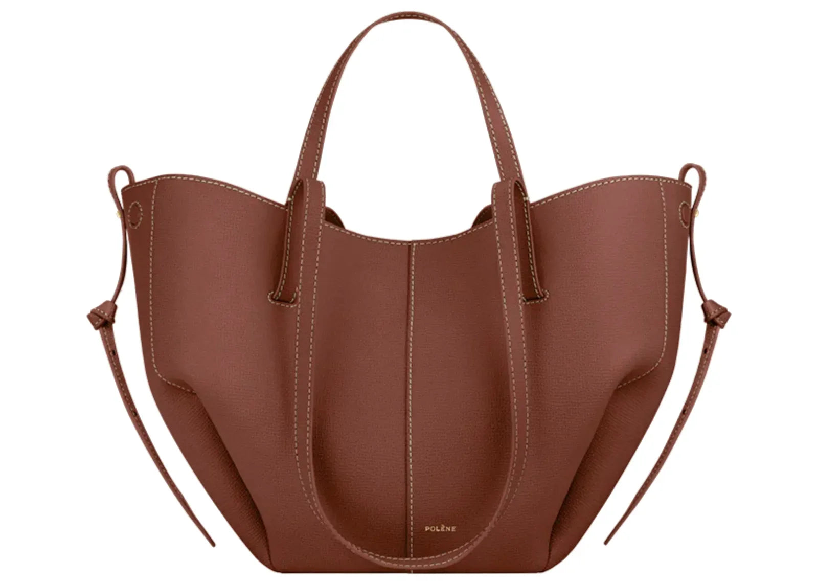 Polène Cyme Mini Edition Textured Cognac - Sneaker Türkiye