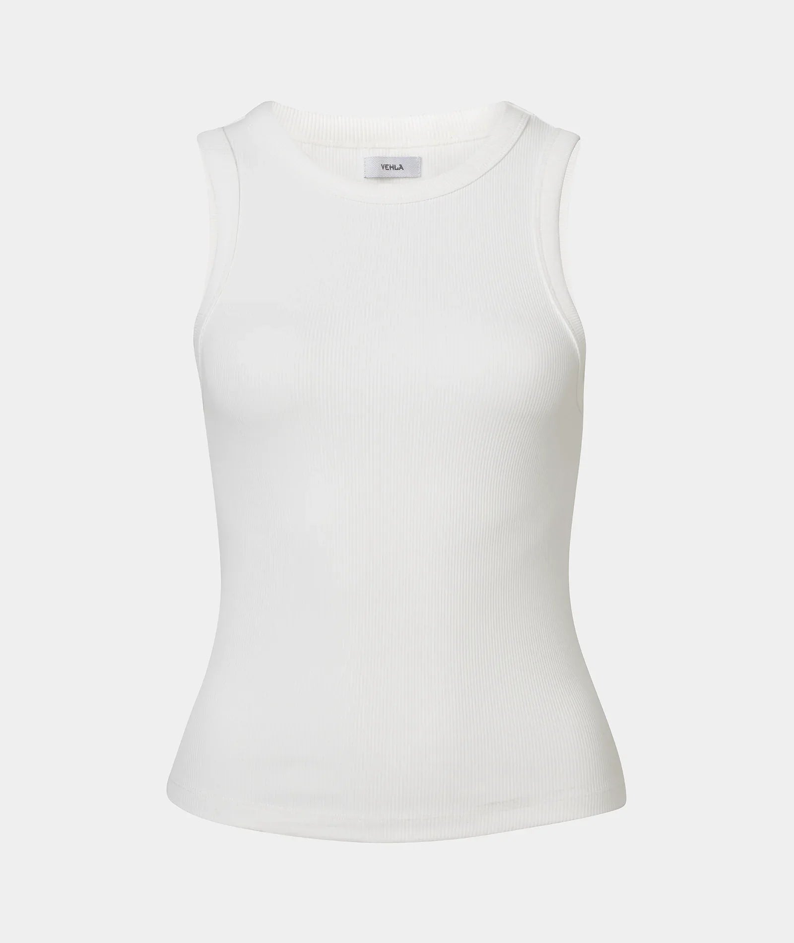 VEHLA RIBBED TANK – SNOW – Ribbed Atlet - Sneaker Türkiye