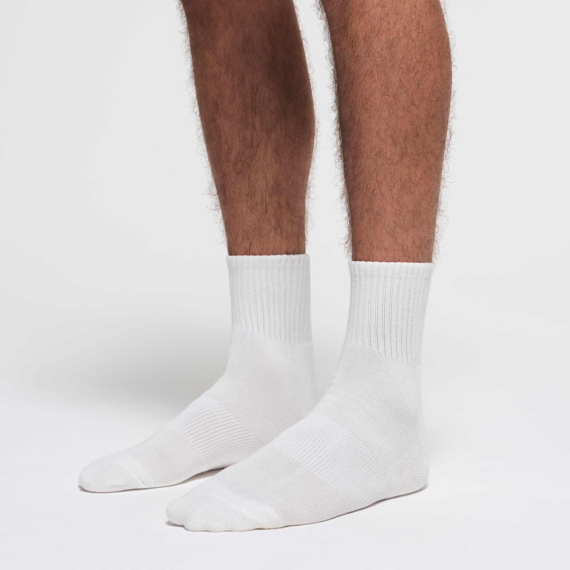 SKIMS MENS 3/4 CREW SOCK 3-PACK | CHALK - Sneaker Türkiye