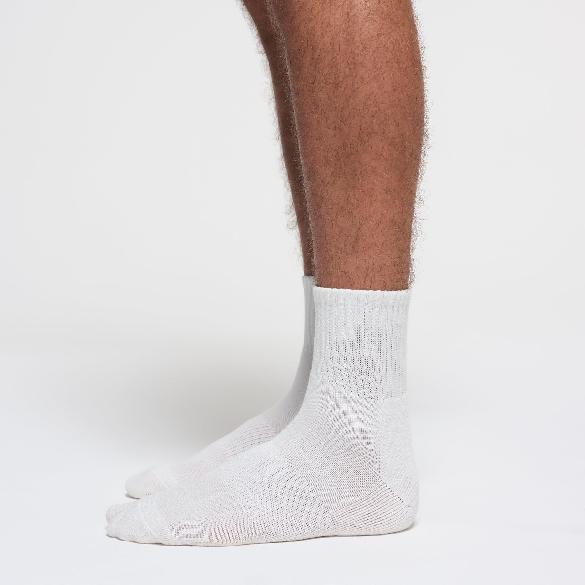 SKIMS MENS 3/4 CREW SOCK 3-PACK | CHALK - Sneaker Türkiye