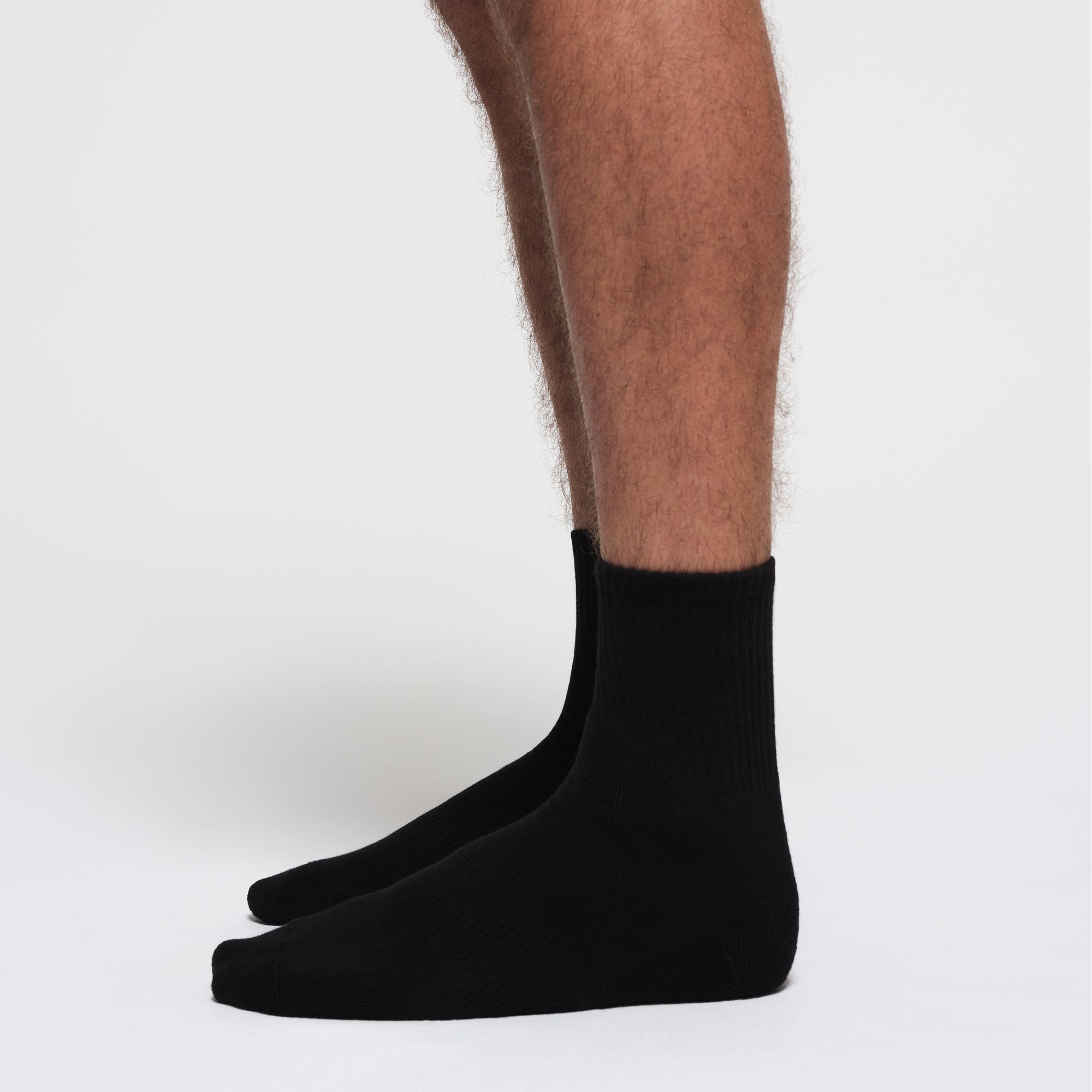 SKIMS MENS 3/4 CREW SOCK 3-PACK | ONYX - Sneaker Türkiye