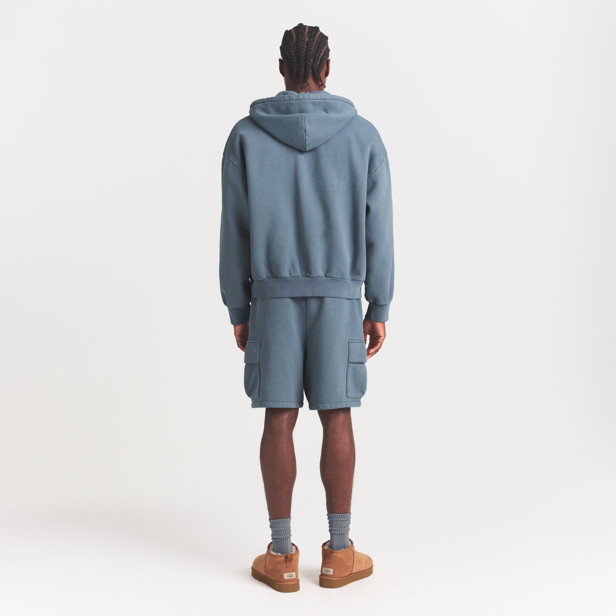 SKIMS HEAVYWEIGHT FLEECE MENS CARGO SHORT | KYANITE - Sneaker Türkiye