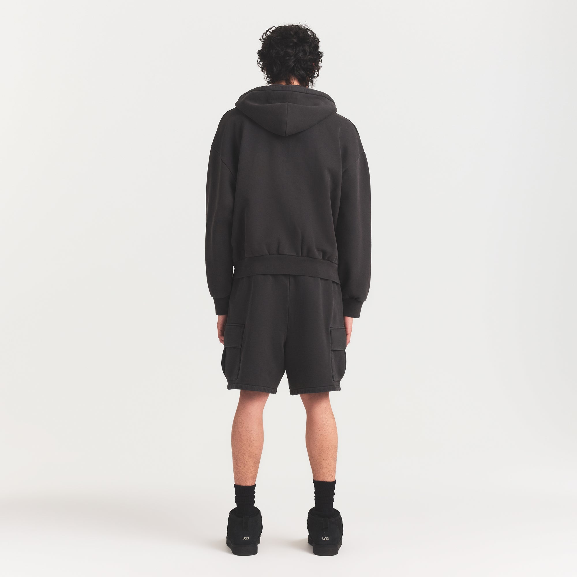 SKIMS HEAVYWEIGHT FLEECE MENS CARGO SHORT | WASHED ONYX - Sneaker Türkiye