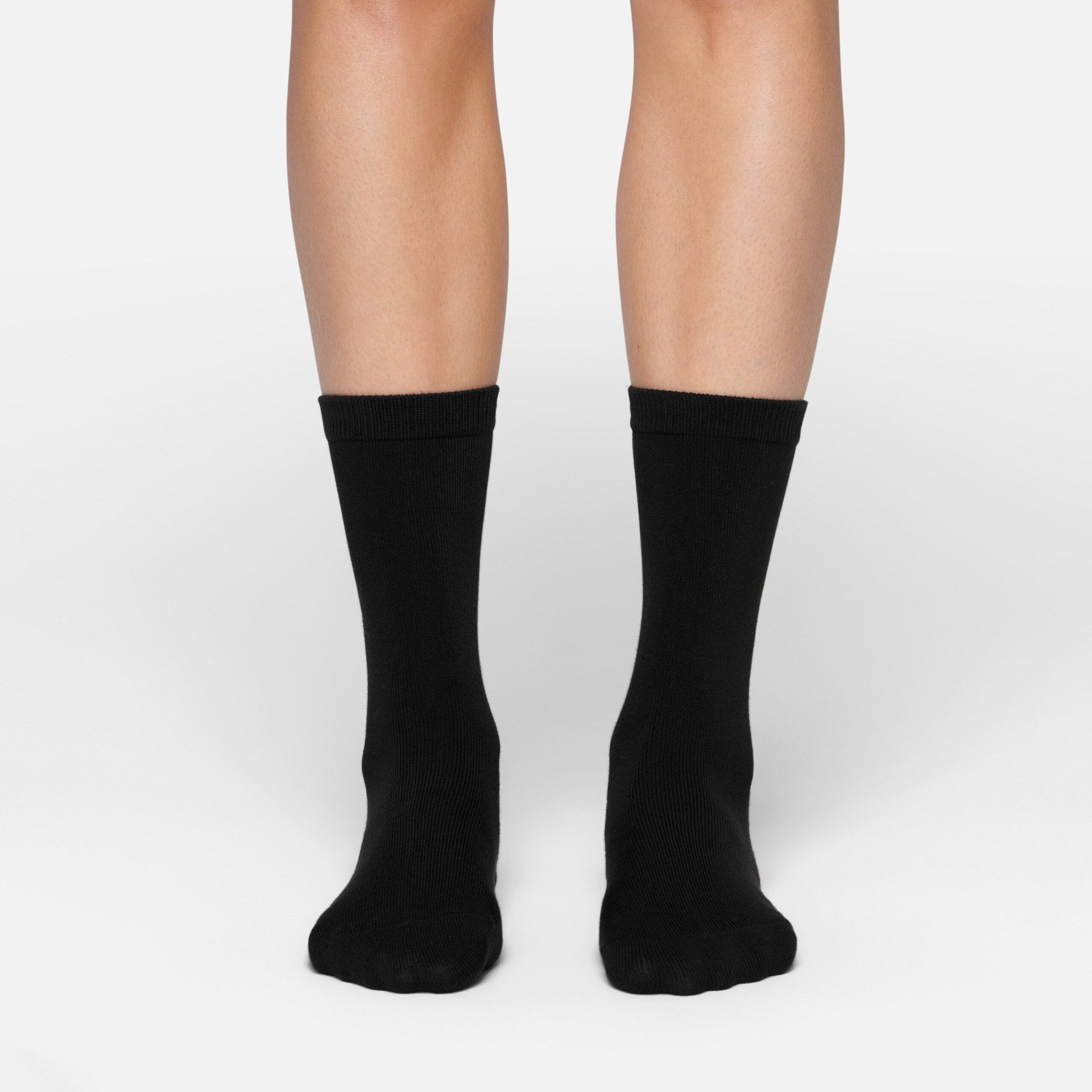 SKIMS EVERYDAY CREW SOCK | ONYX - Sneaker Türkiye