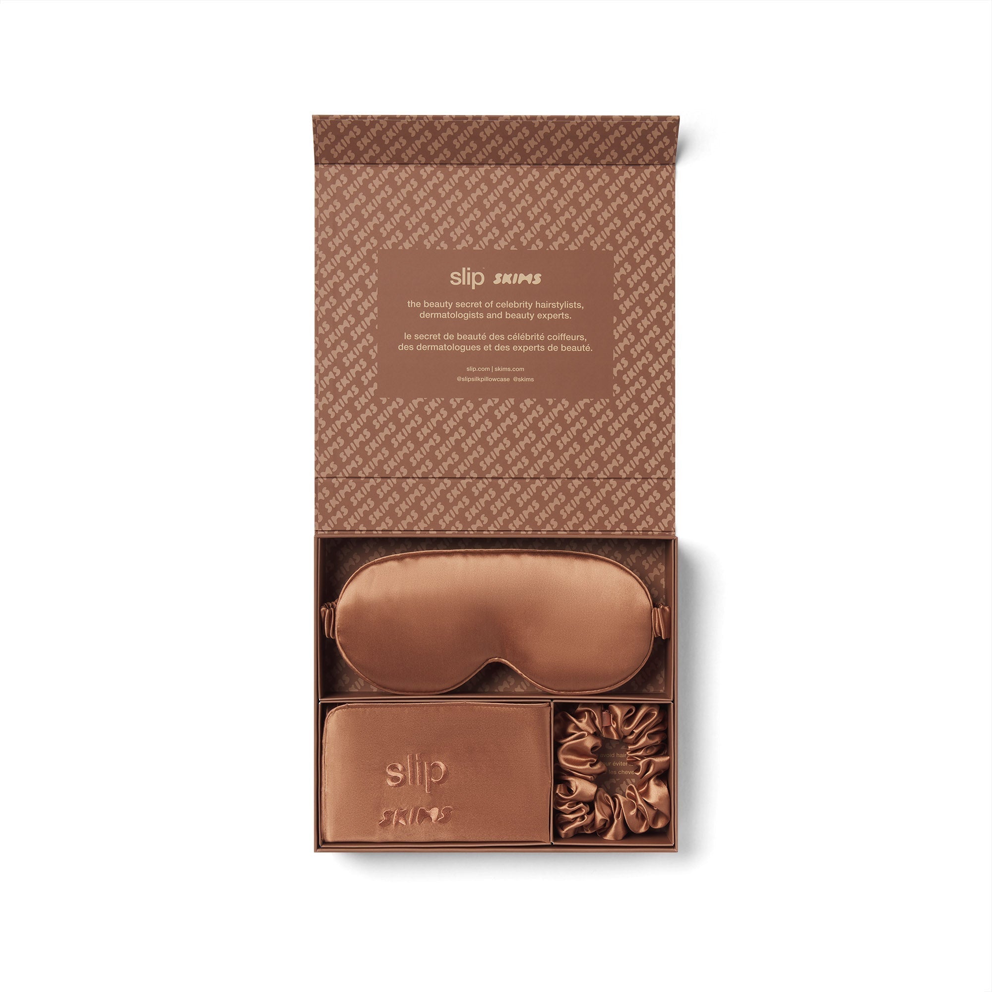 SLIP X SKIMS PURE SILK SIGNATURE GIFT SET | SIENNA - Sneaker Türkiye