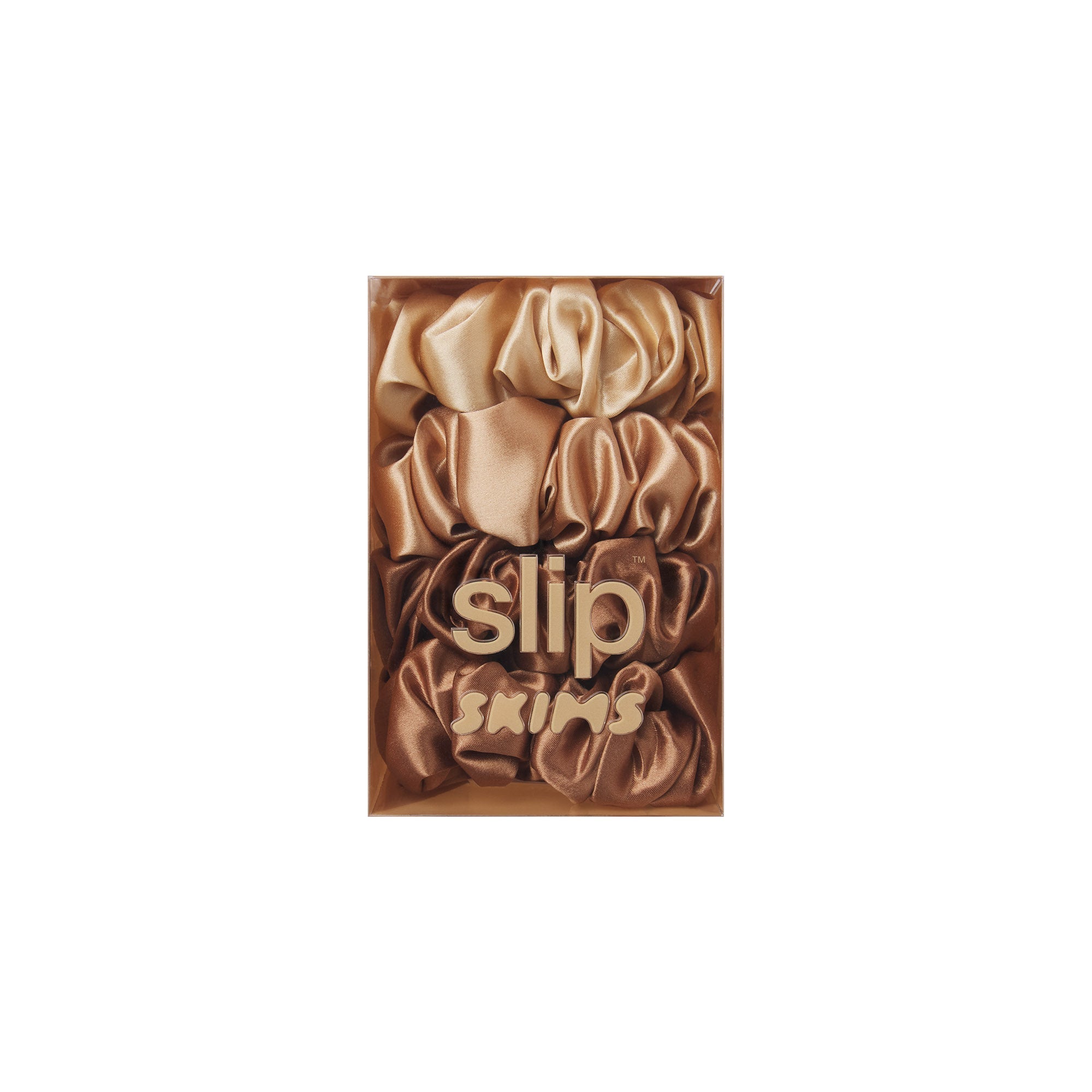 SLIP X SKIMS PURE SILK LARGE SCRUNCHIES 4-PACK | FAIR - Sneaker Türkiye