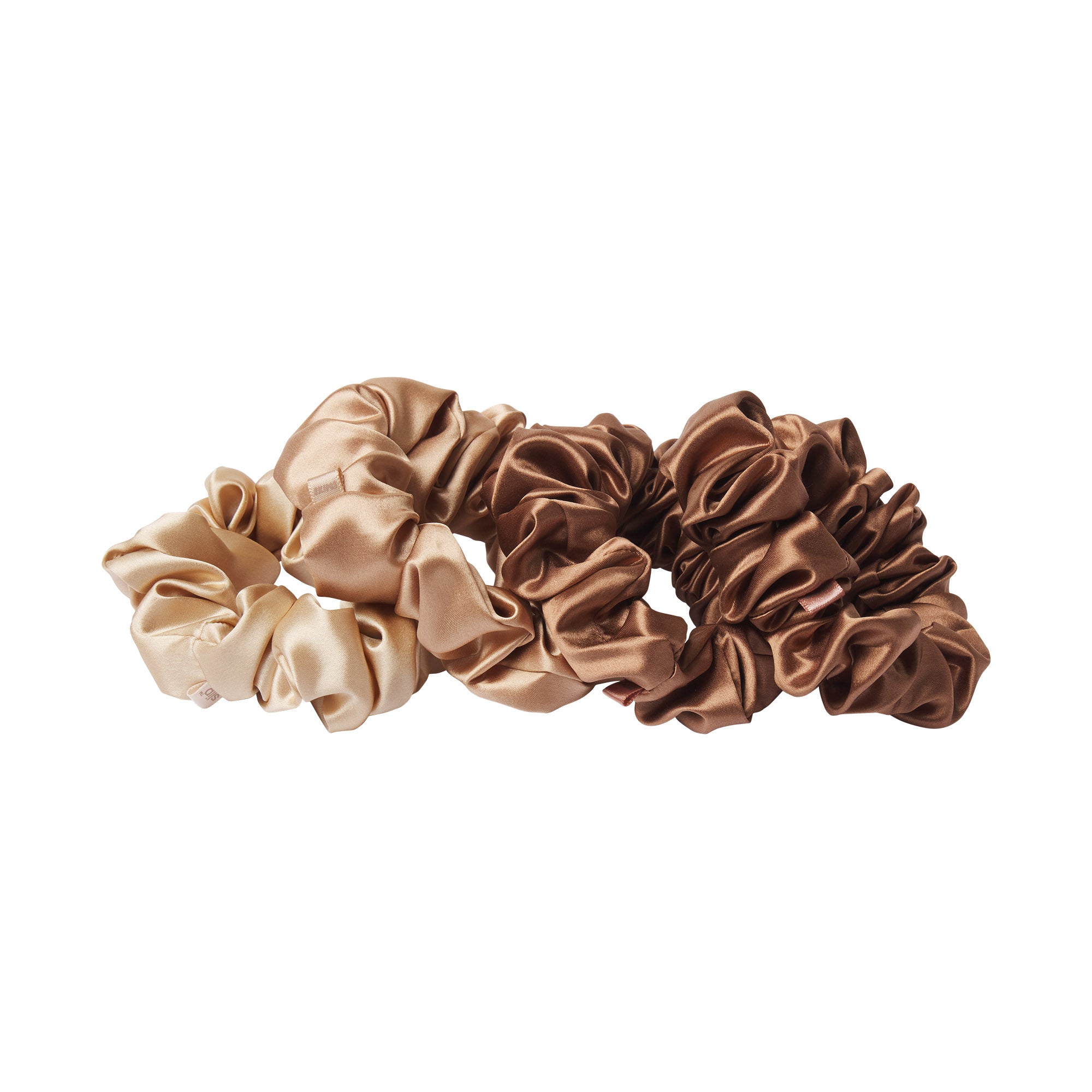 SLIP X SKIMS PURE SILK LARGE SCRUNCHIES 4-PACK | FAIR - Sneaker Türkiye