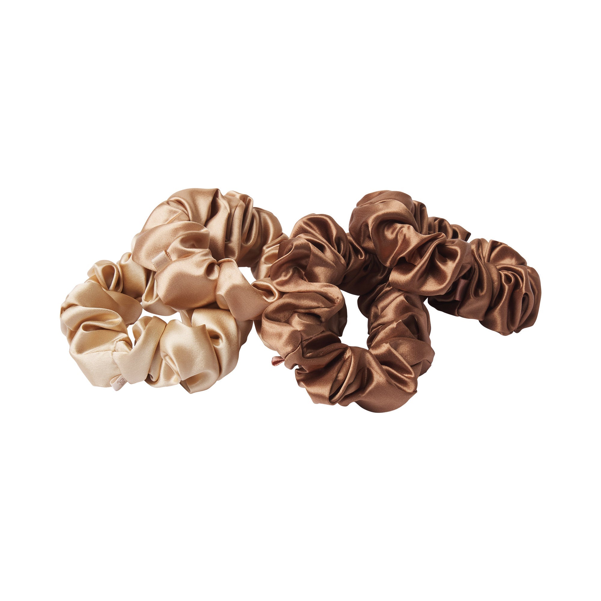 SLIP X SKIMS PURE SILK LARGE SCRUNCHIES 4-PACK | FAIR - Sneaker Türkiye