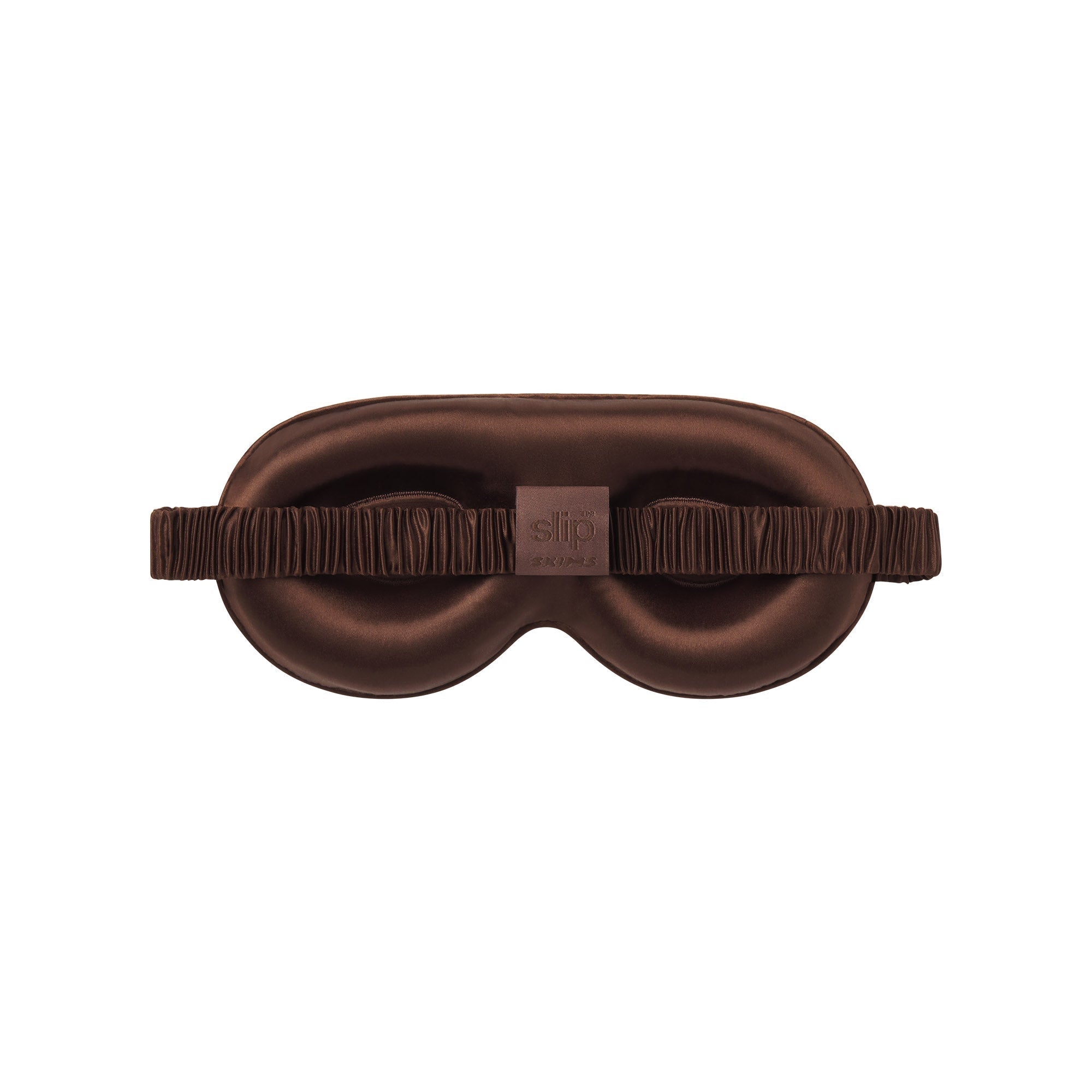 SLIP X SKIMS PURE SILK CONTOUR SLEEP MASK | COCOA - Sneaker Türkiye
