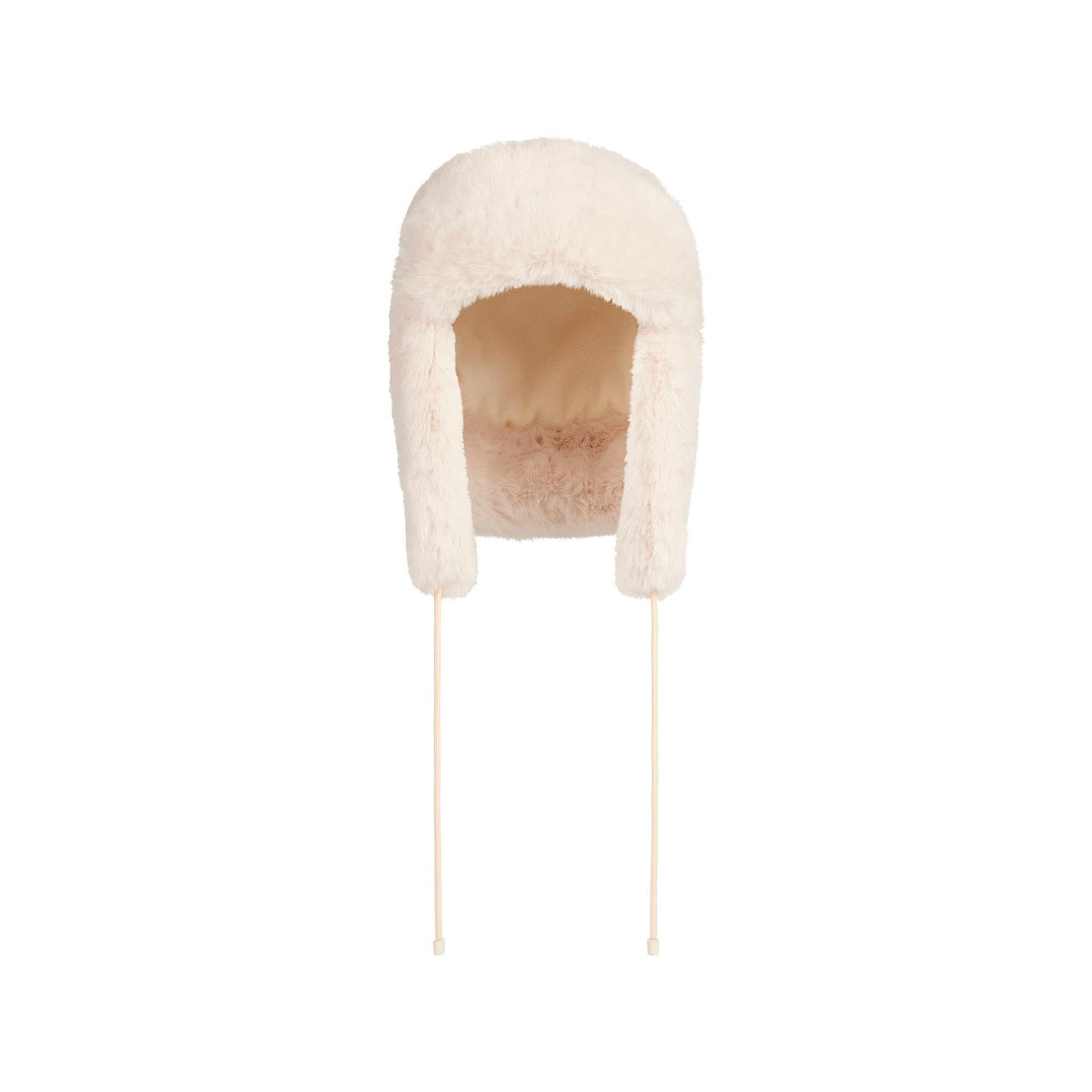 SKIMS FAUX FUR TRAPPER HAT | EGRET - Sneaker Türkiye