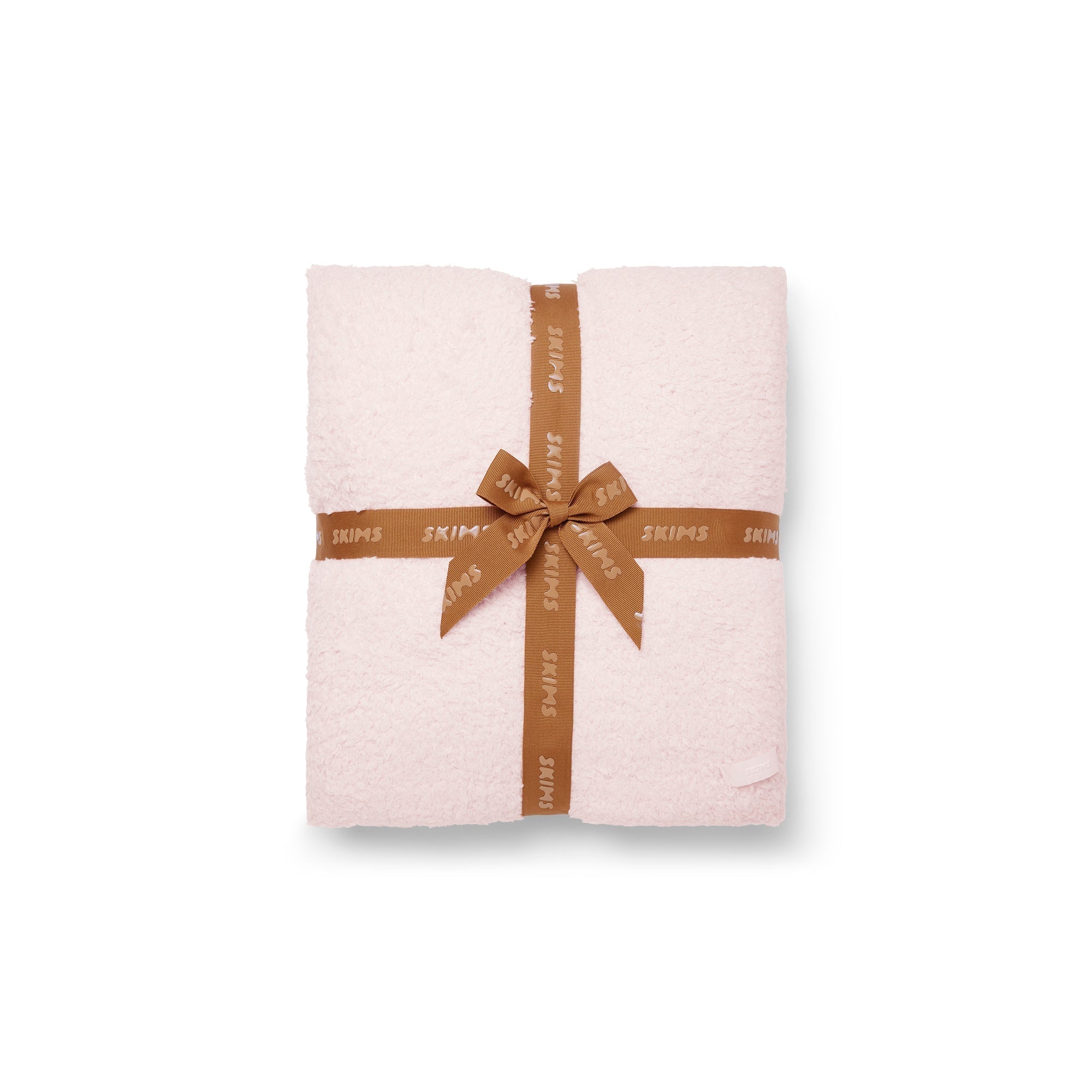 SKIMS COZY KNIT BLANKET | BARELY PINK - Sneaker Türkiye