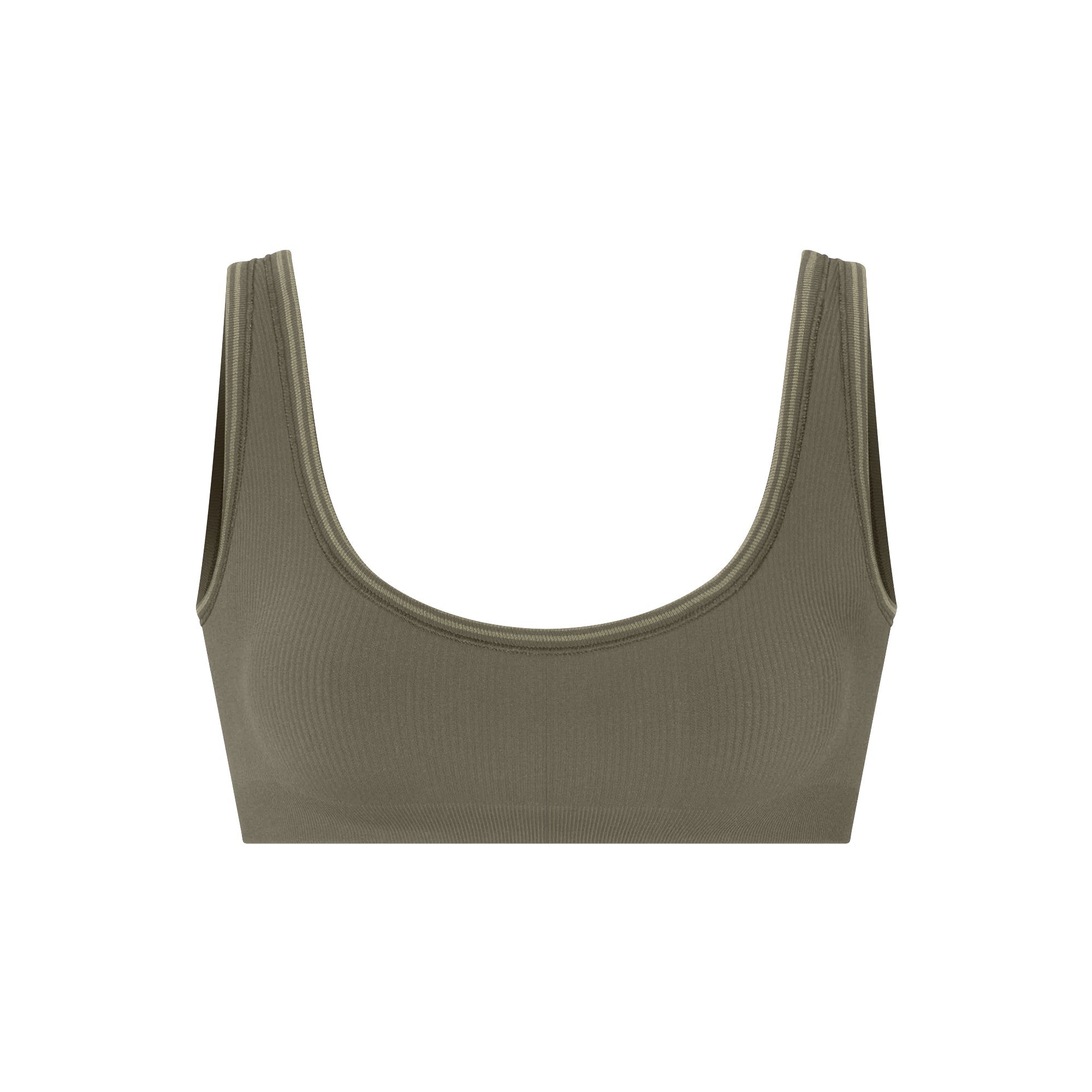 NikeSKIMS RIBBED SEAMLESS MICRO SCOOP BRA | DUSTY OAKMOSS - Sneaker Türkiye