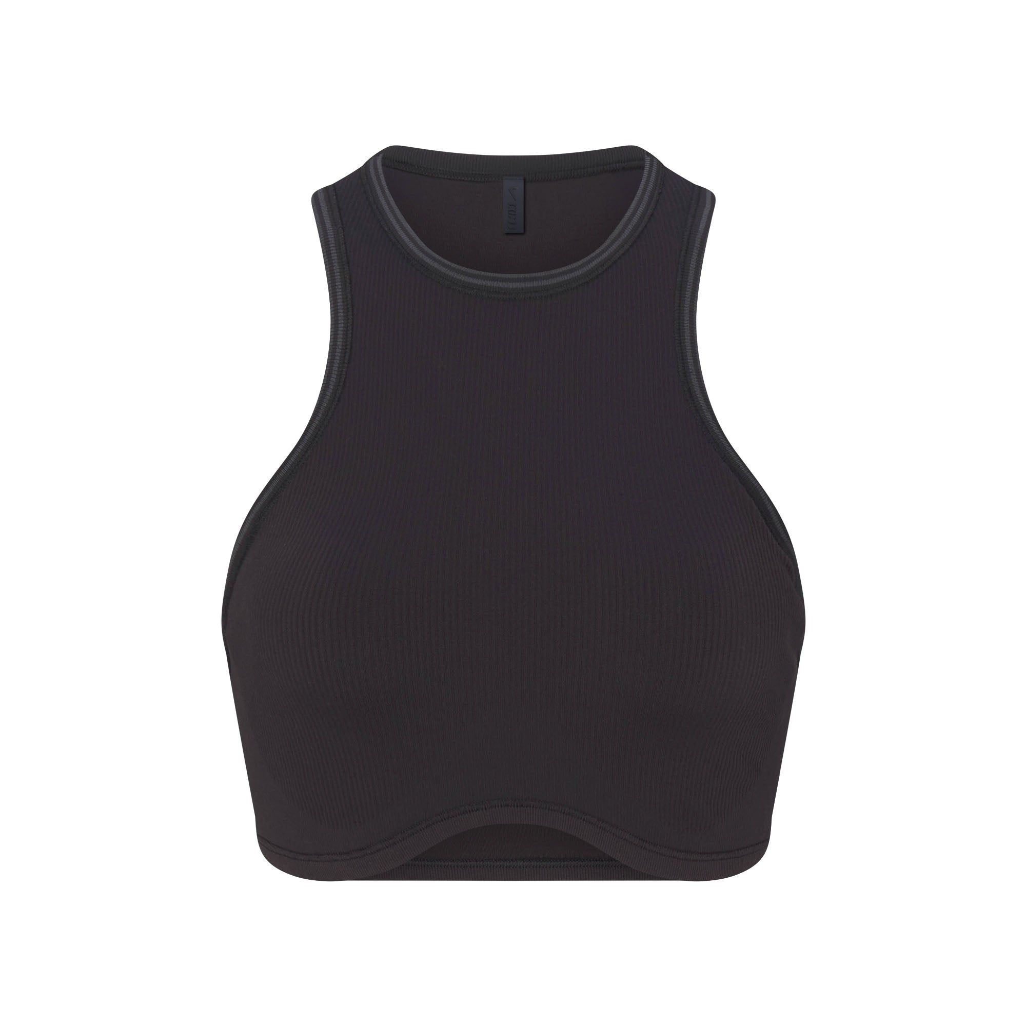 NikeSKIMS RIBBED SEAMLESS RACER FRONT BRA | OBSIDIAN - Sneaker Türkiye