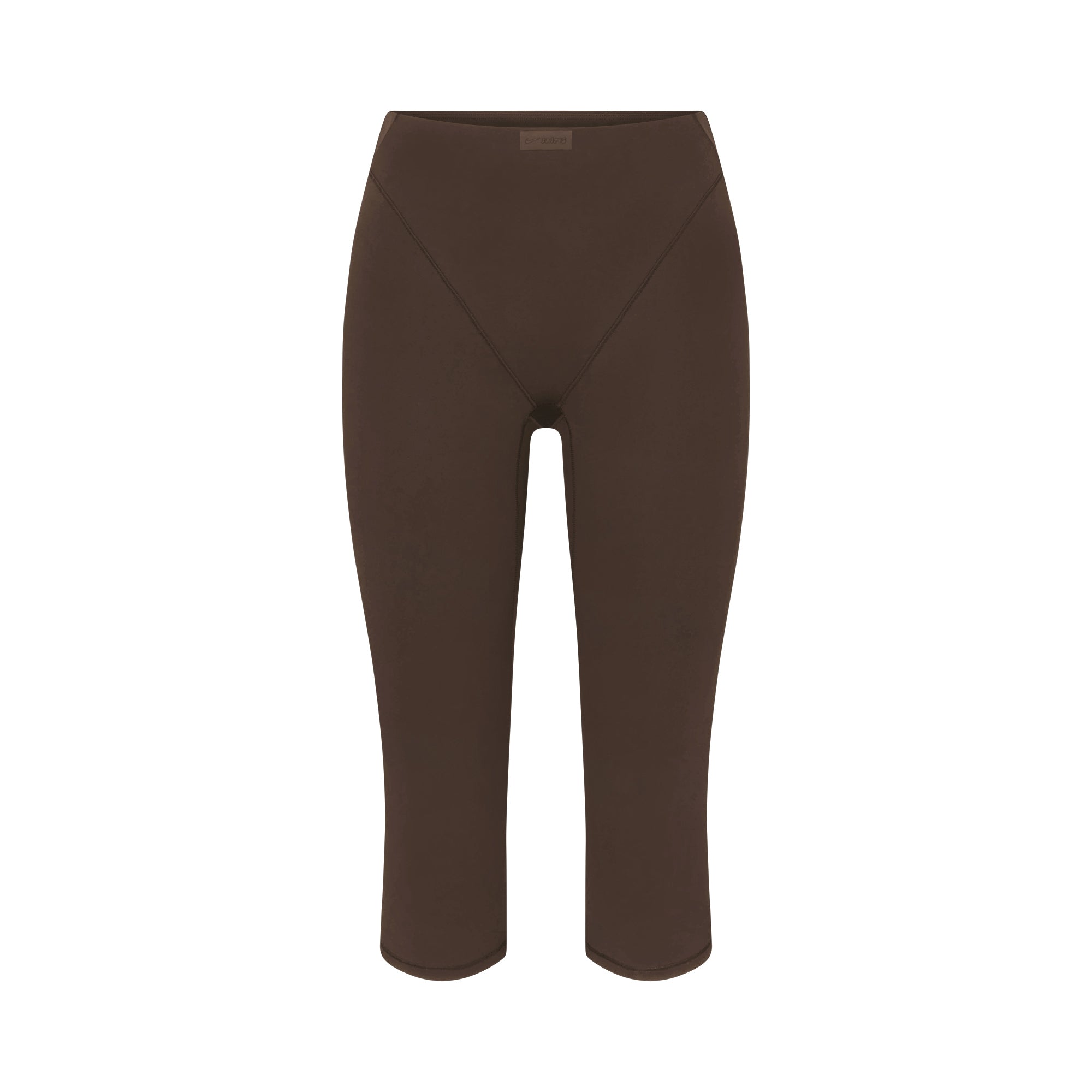 NikeSKIMS MATTE 17″ V-LINE CROP LEGGING | DARK SEPIA - Sneaker Türkiye