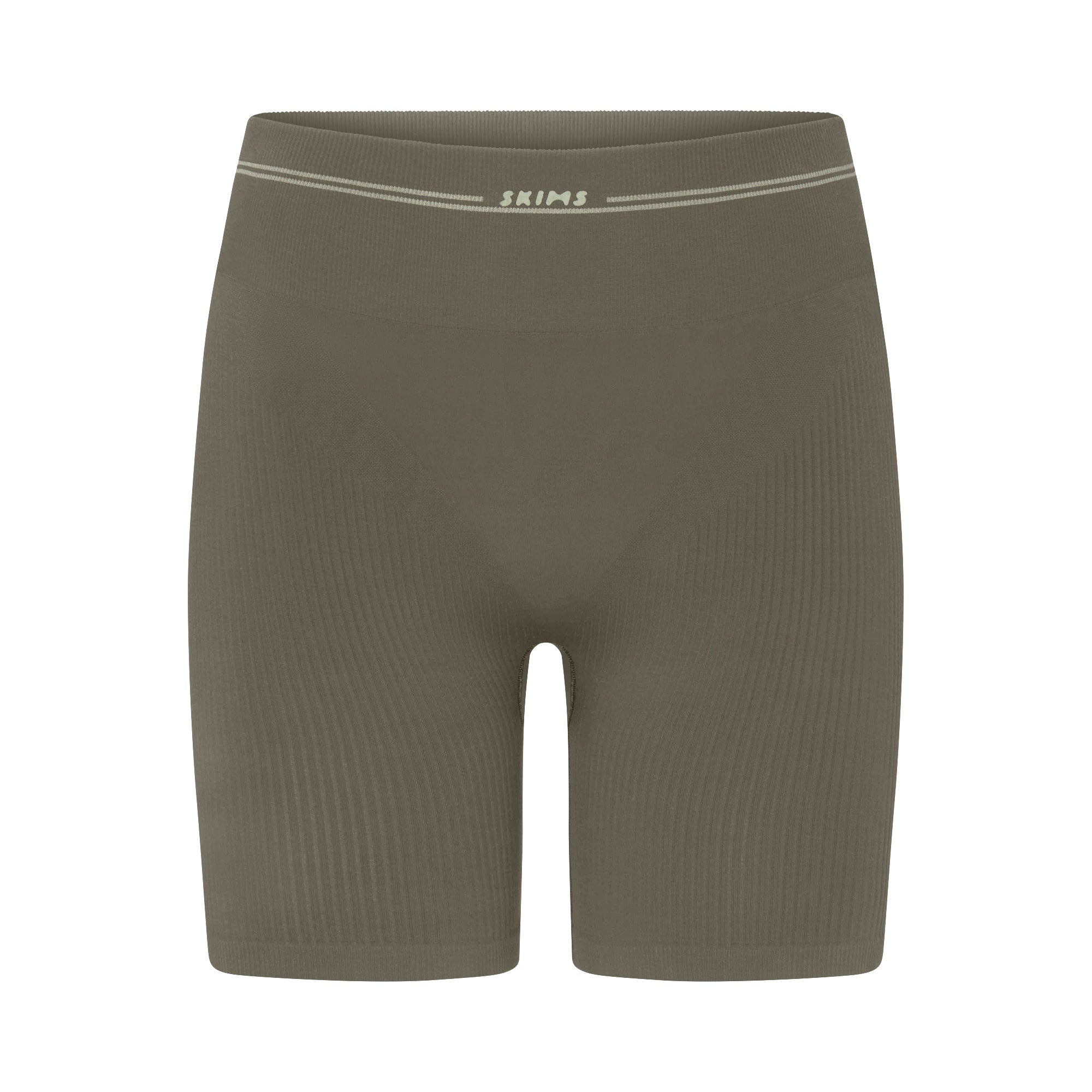 NikeSKIMS RIBBED SEAMLESS 5″ BIKER SHORT | DUSTY OAKMOSS - Sneaker Türkiye