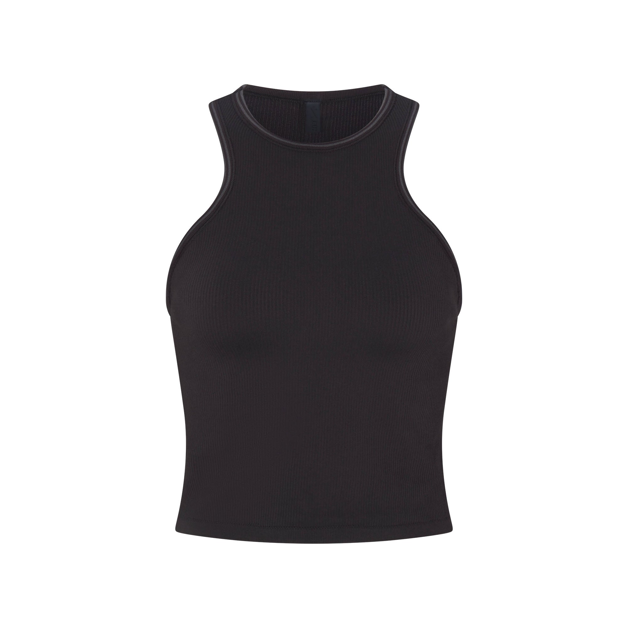 NikeSKIMS RIBBED SEAMLESS RACER FRONT TANK | OBSIDIAN - Sneaker Türkiye