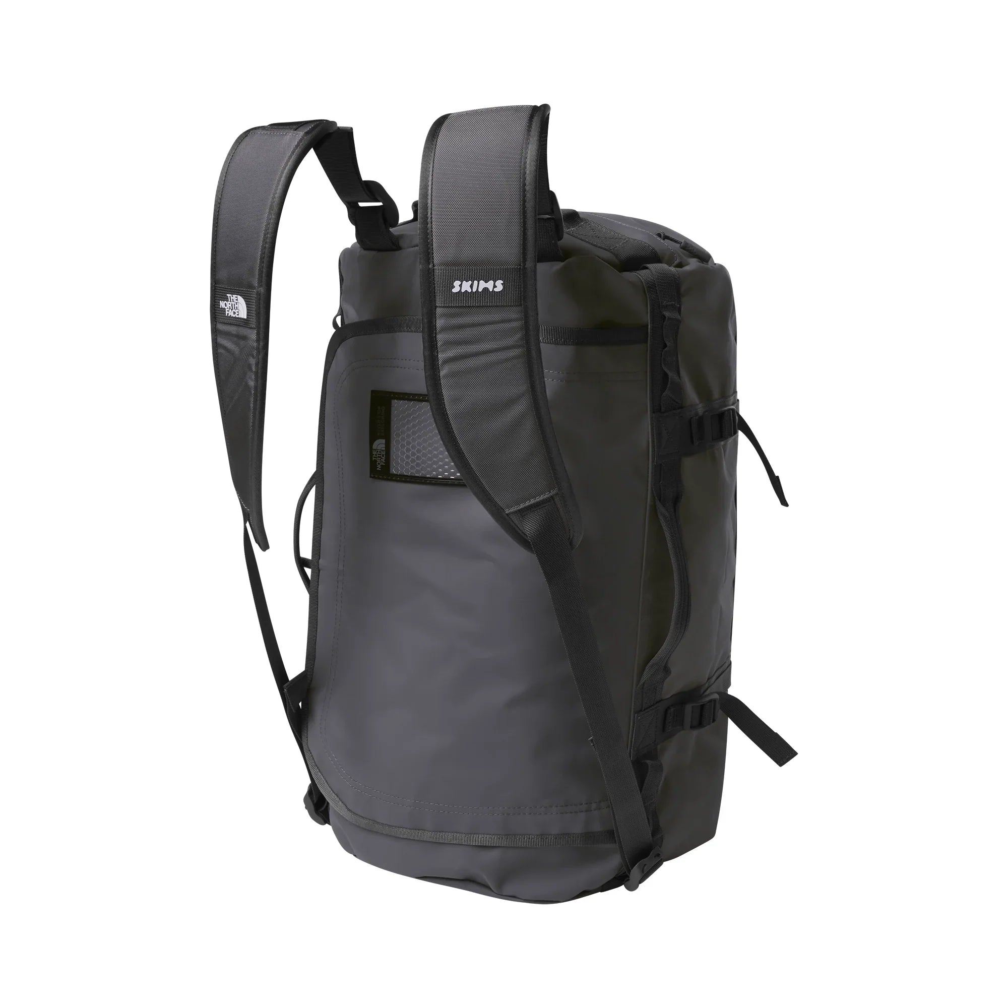 THE NORTH FACE X SKIMS SMALL BASE CAMP DUFFLE BAG | GUNMETAL - Sneaker Türkiye