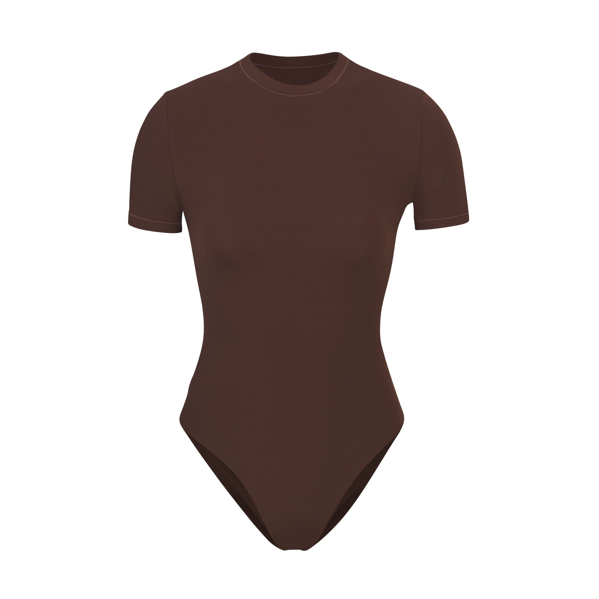 SKIMS FITS EVERYBODY T-SHIRT BODYSUIT | COCOA - Sneaker Türkiye