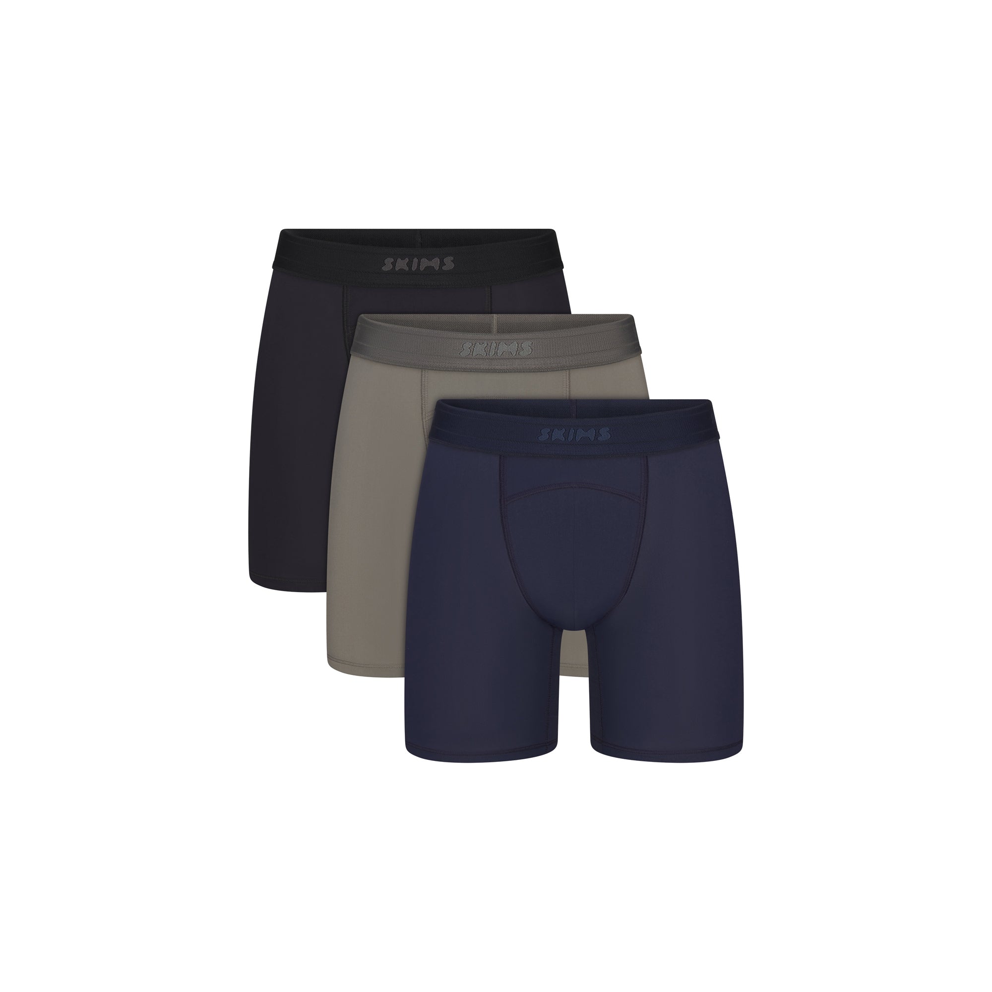 SKIMS FLEX MENS 5″ BOXER BRIEF 3-PACK | NAVY GUNMETAL MULTI - Sneaker Türkiye