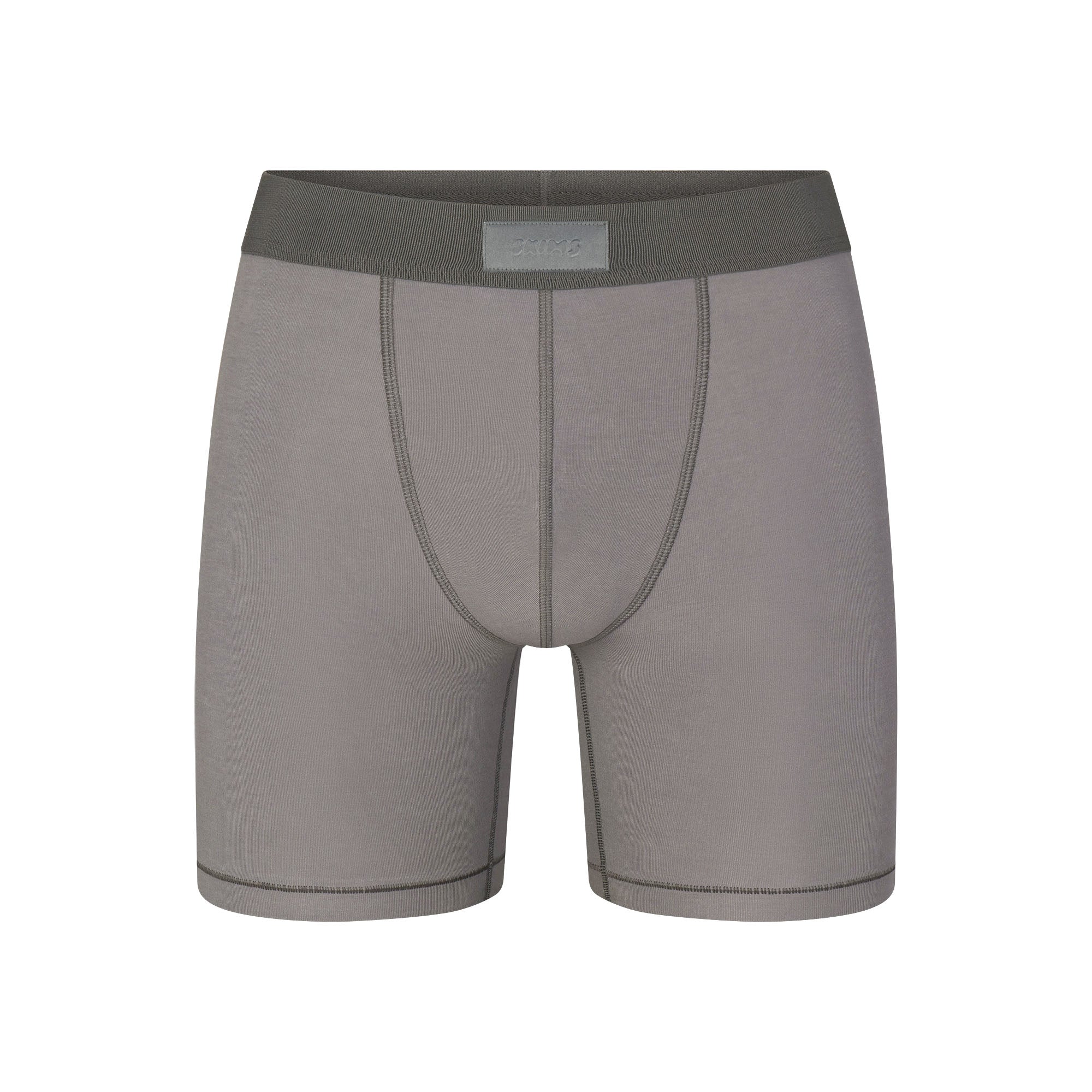 SKIMS COTTON MENS 5″ BOXER BRIEF | WASHED GUNMETAL - Sneaker Türkiye