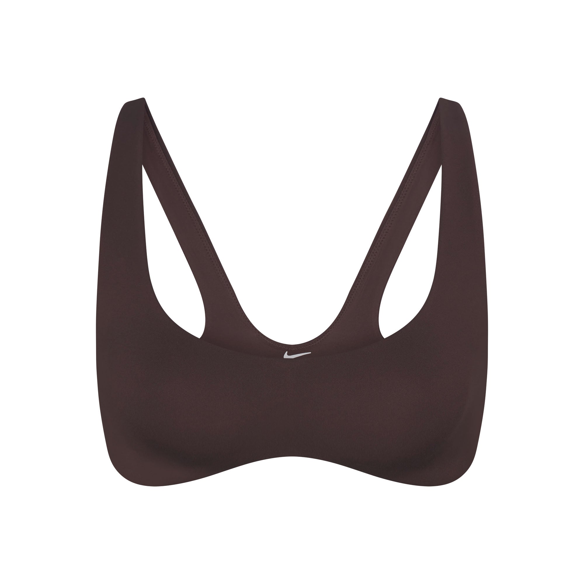 NikeSKIMS MATTE SHAPING SCOOP BRA | DARK SEPIA - Sneaker Türkiye