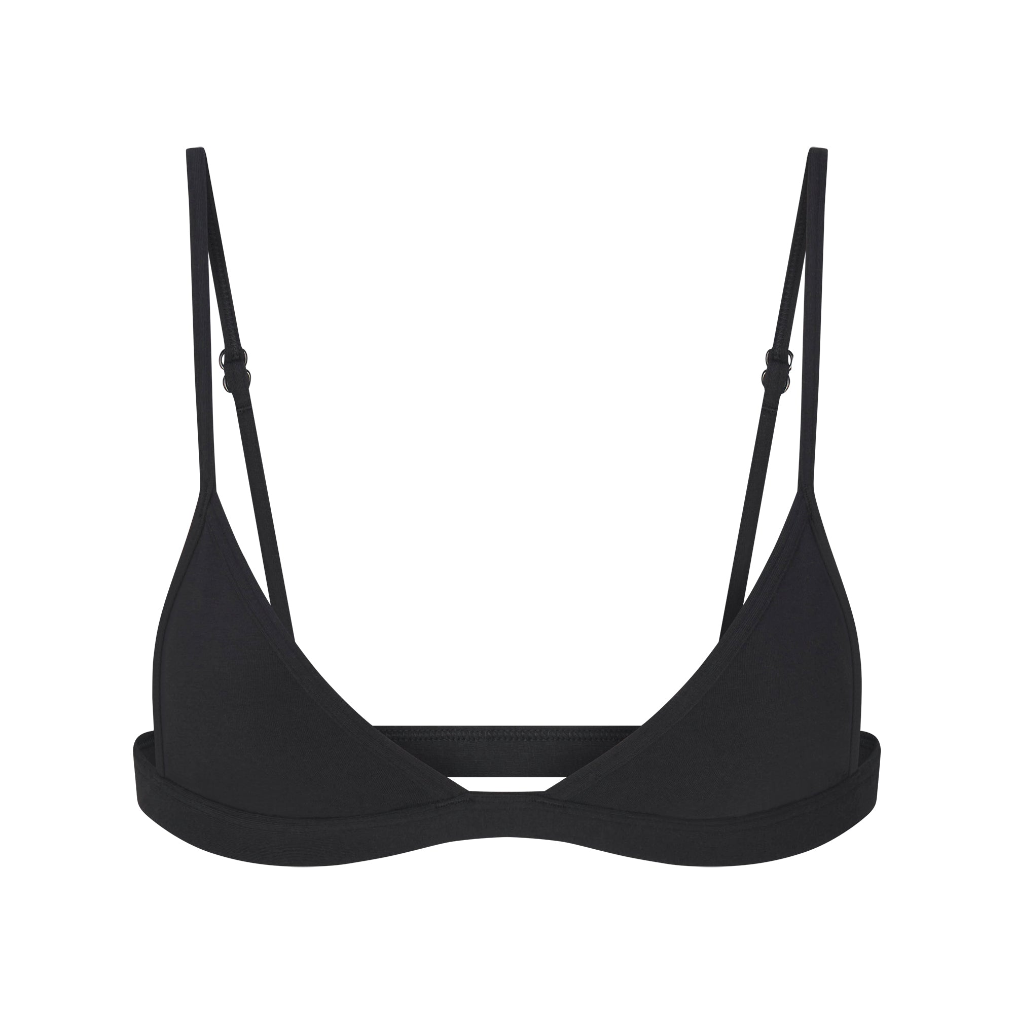 SKIMS EVERYDAY COTTON TRIANGLE BRALETTE | ONYX - Sneaker Türkiye