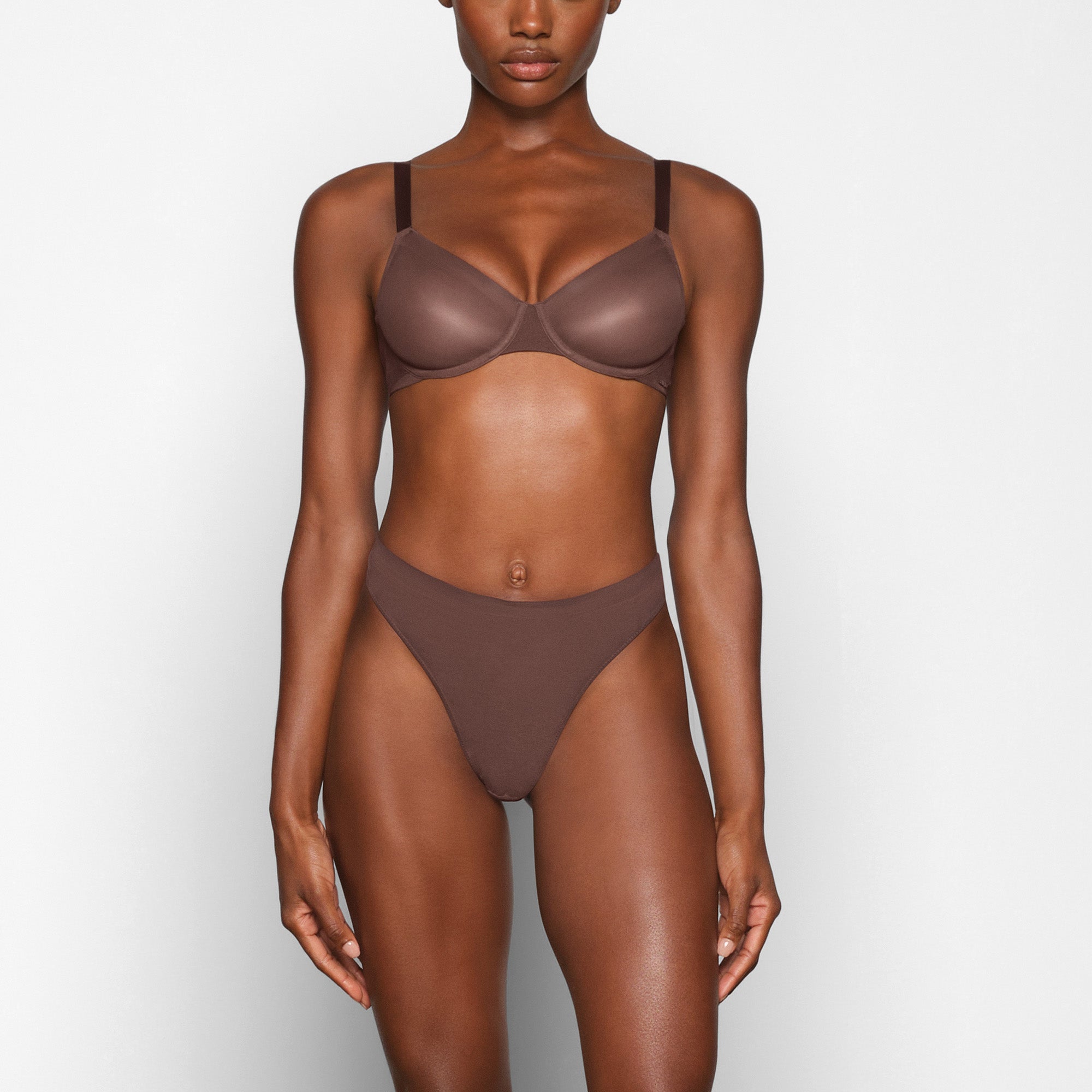 SKIMS NO SHOW UNLINED DEMI BRA | COCOA - Sneaker Türkiye