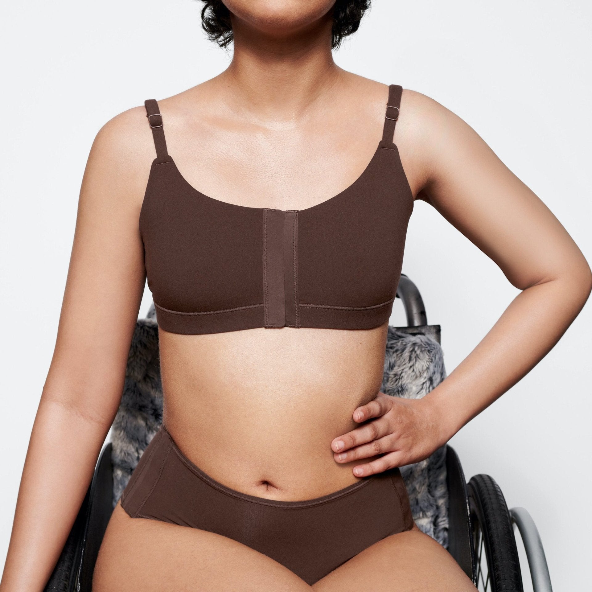SKIMS FITS EVERYBODY ADAPTIVE SCOOP BRALETTE | COCOA - Sneaker Türkiye