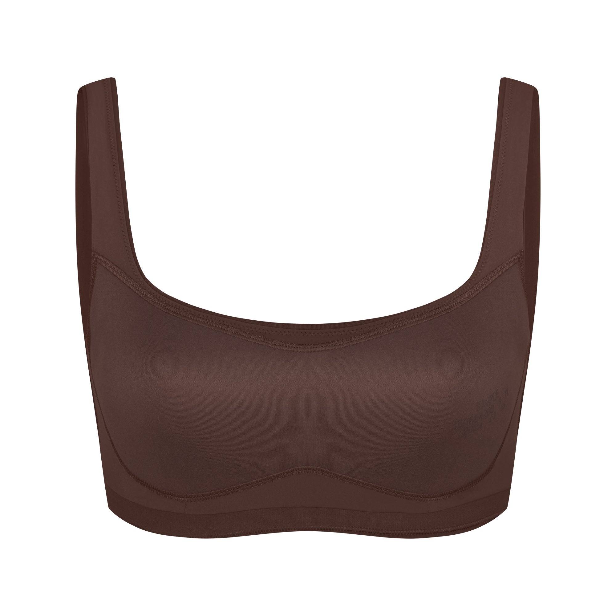 NikeSKIMS MATTE SCOOP NECK BRA | DARK SEPIA - Sneaker Türkiye