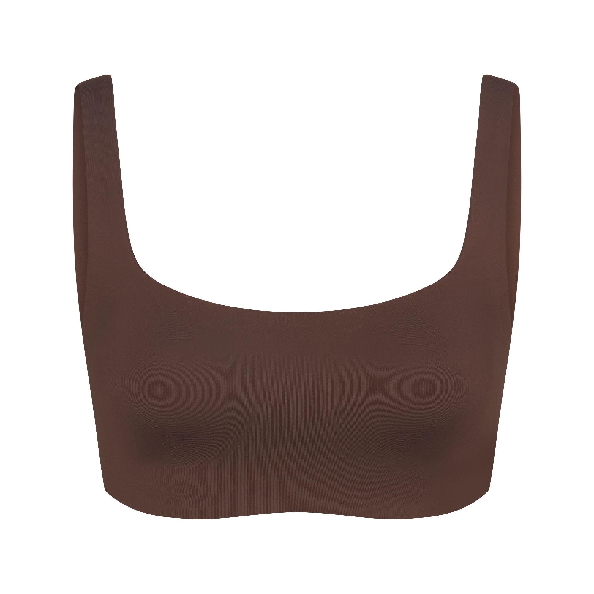 NikeSKIMS MATTE SCOOP NECK BRA | DARK SEPIA - Sneaker Türkiye