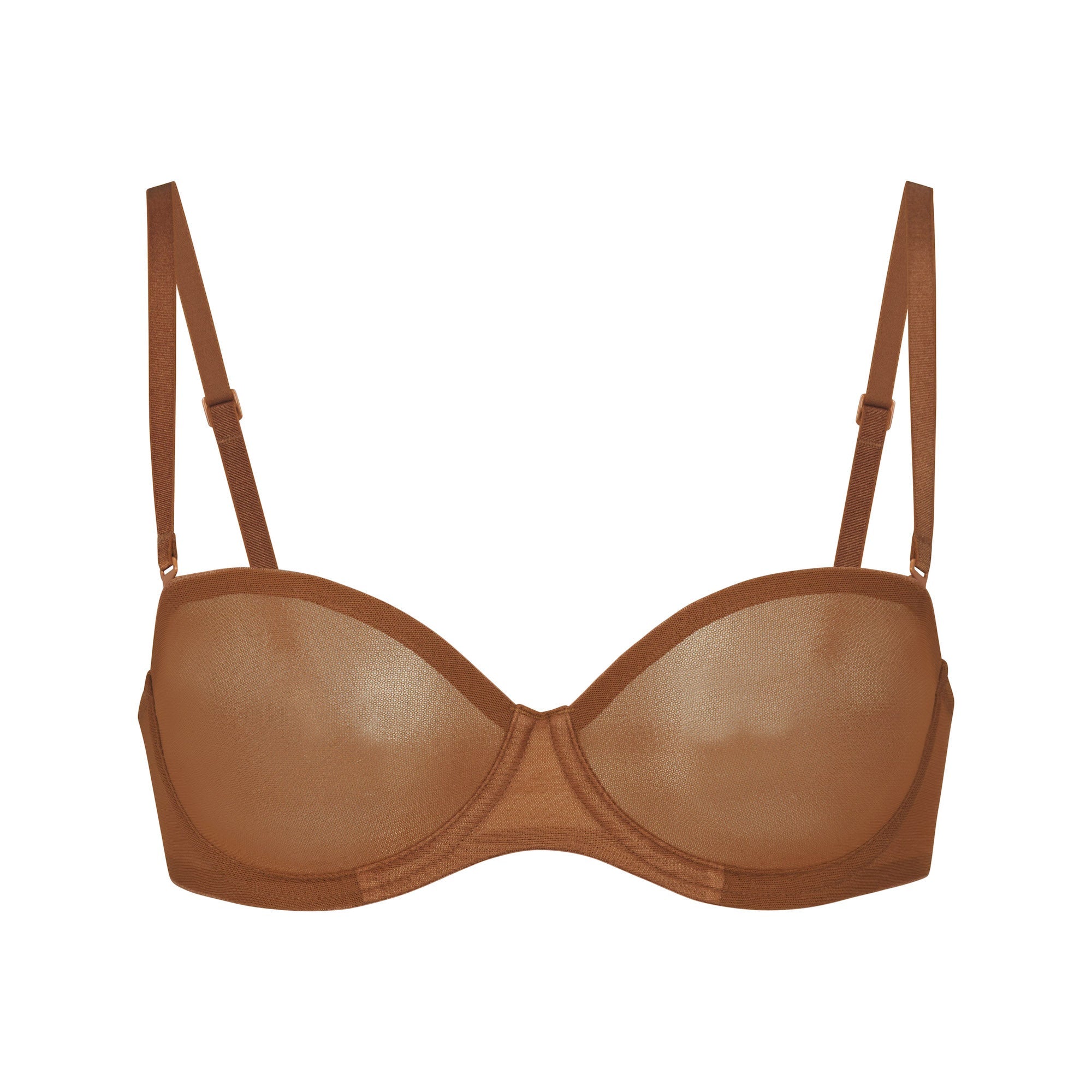 SKIMS ULTRA FINE MESH STRAPLESS BRA | BRONZE - Sneaker Türkiye
