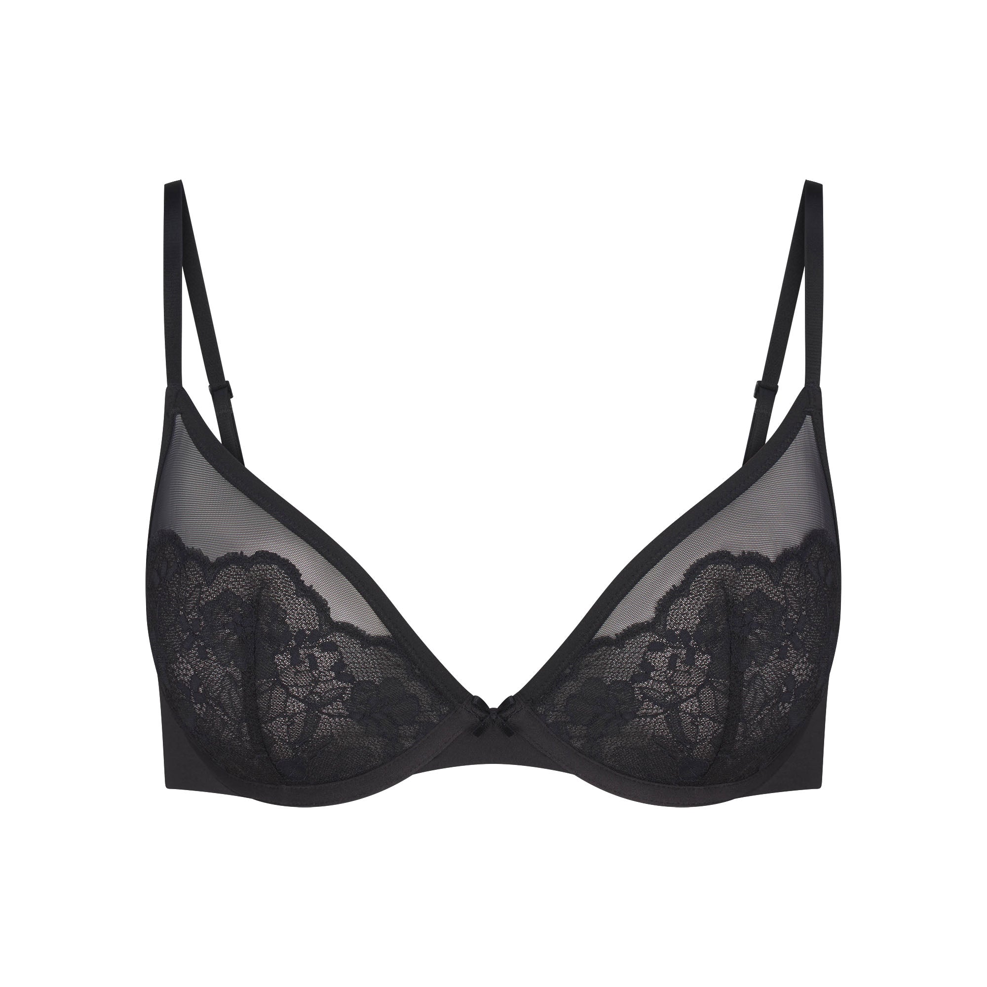 SKIMS LACE UNLINED DEMI BRA | ONYX - Sneaker Türkiye