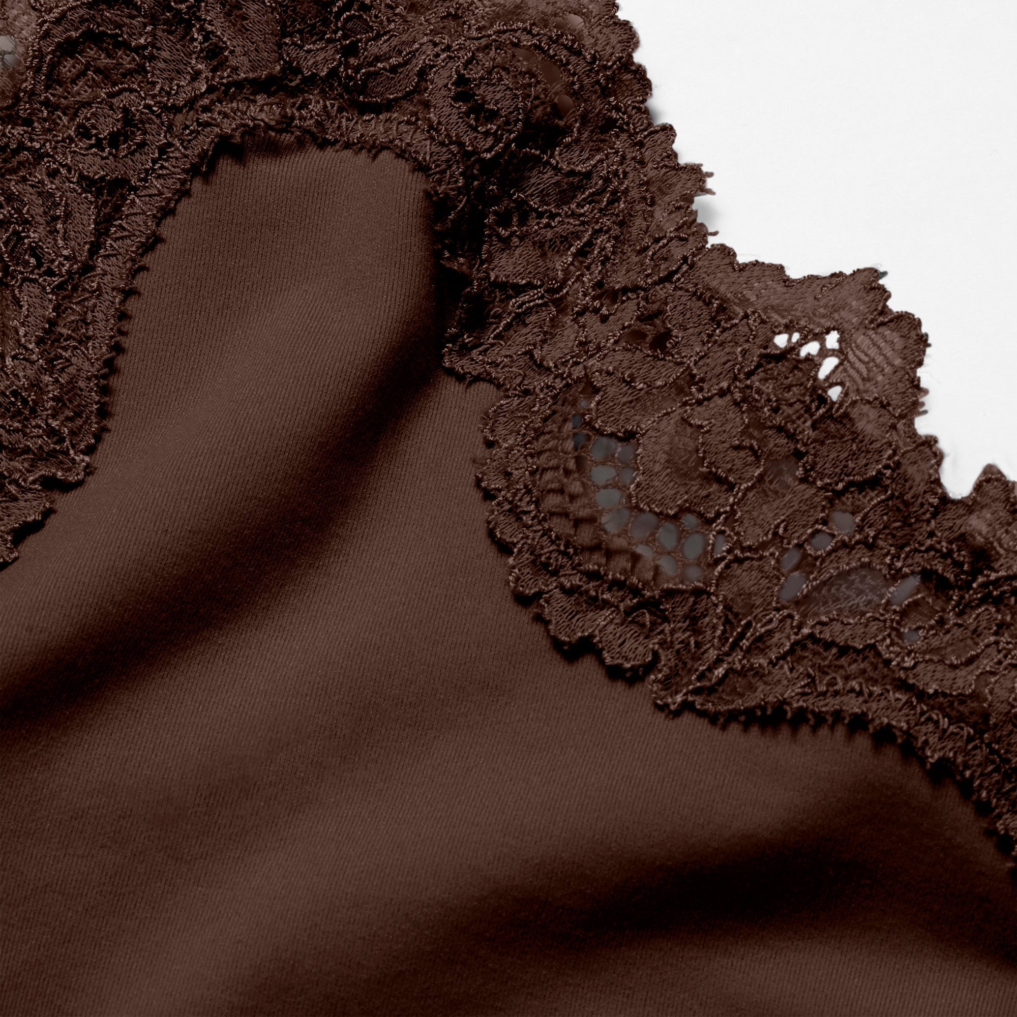 SKIMS FITS EVERYBODY LACE UNLINED SCOOP BRA | ESPRESSO - Sneaker Türkiye