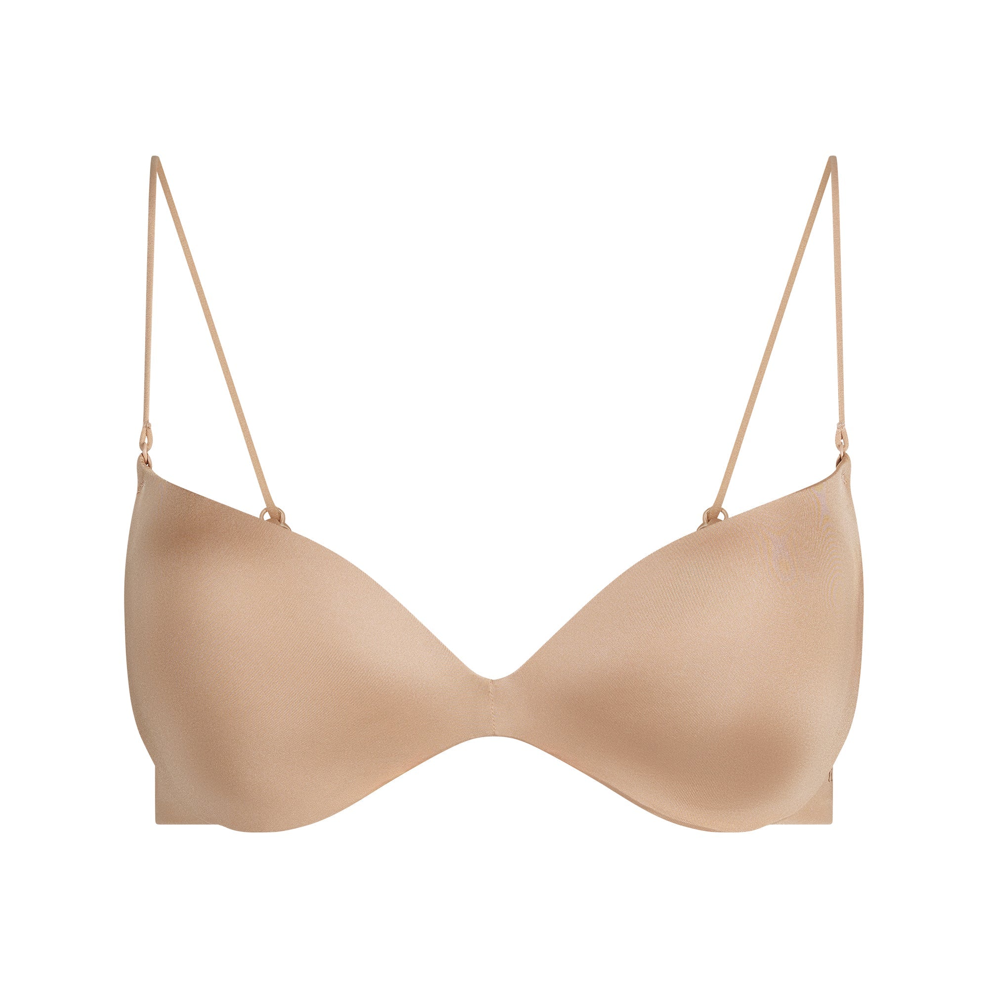 SKIMS WIRELESS FORM MICRO STRAP PLUNGE BRA | CLAY - Sneaker Türkiye