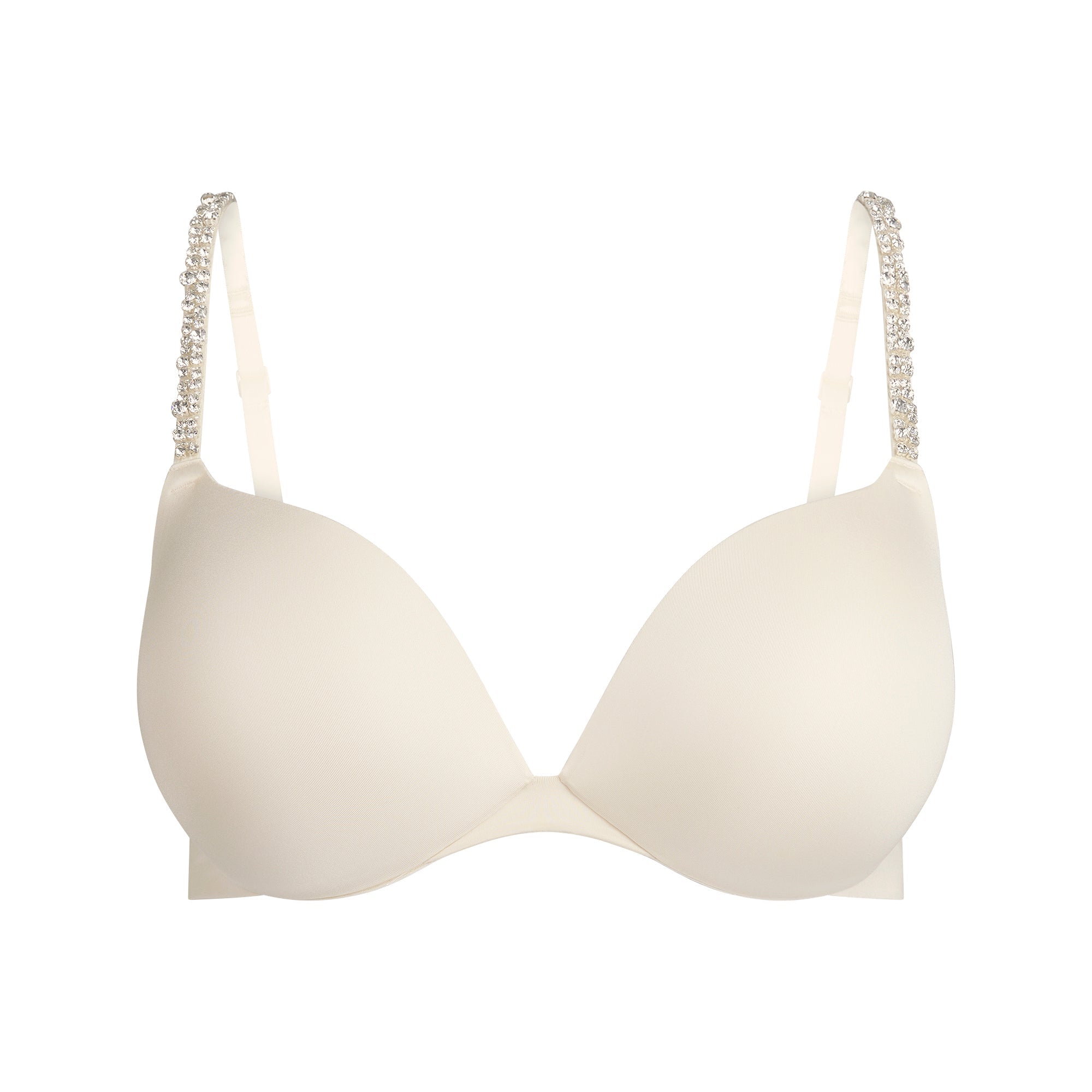 SKIMS ULTIMATE RHINESTONE TEARDROP PUSH-UP BRA | ECRU - Sneaker Türkiye