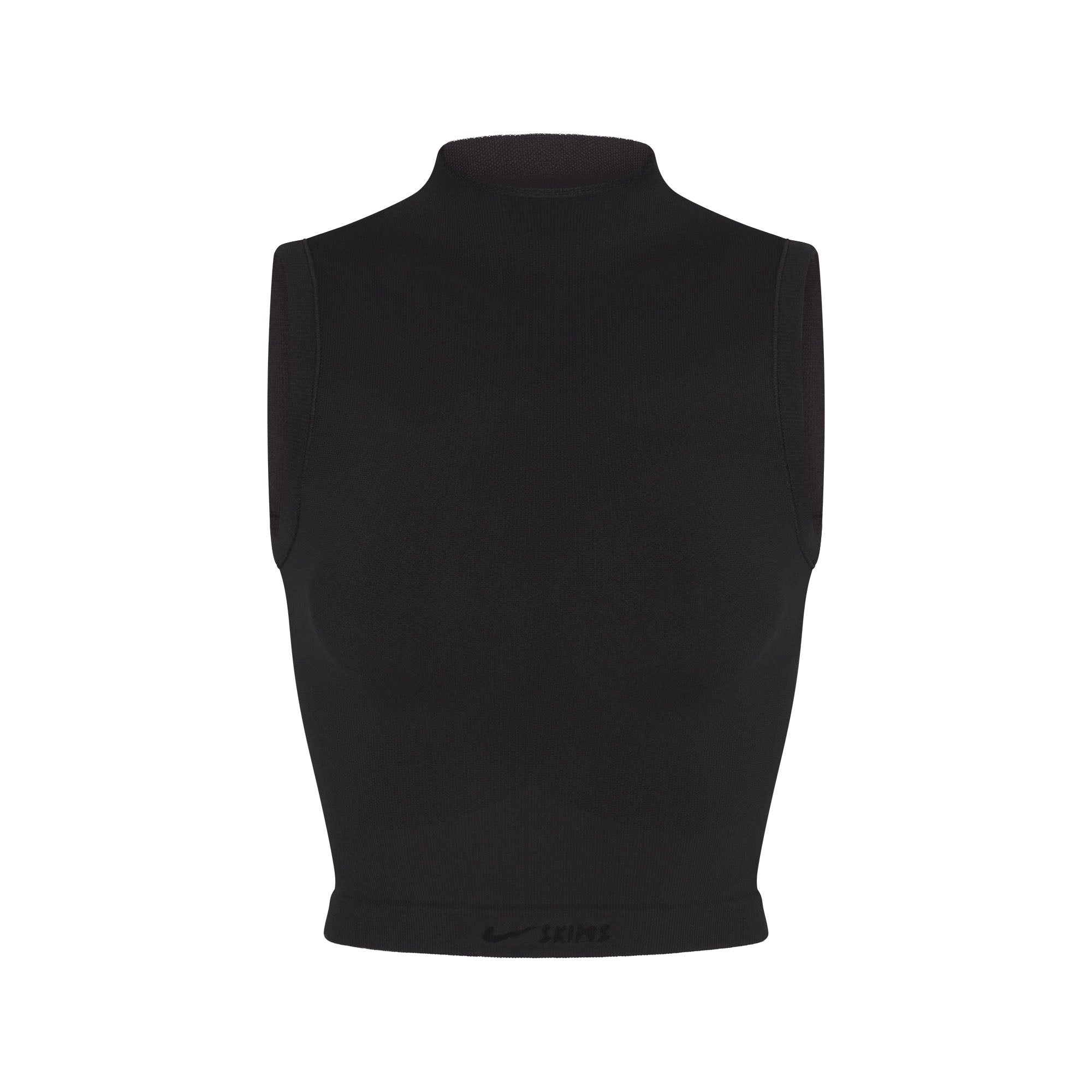 NikeSKIMS VINTAGE SEAMLESS MOCK NECK BRA TOP | OBSIDIAN - Sneaker Türkiye