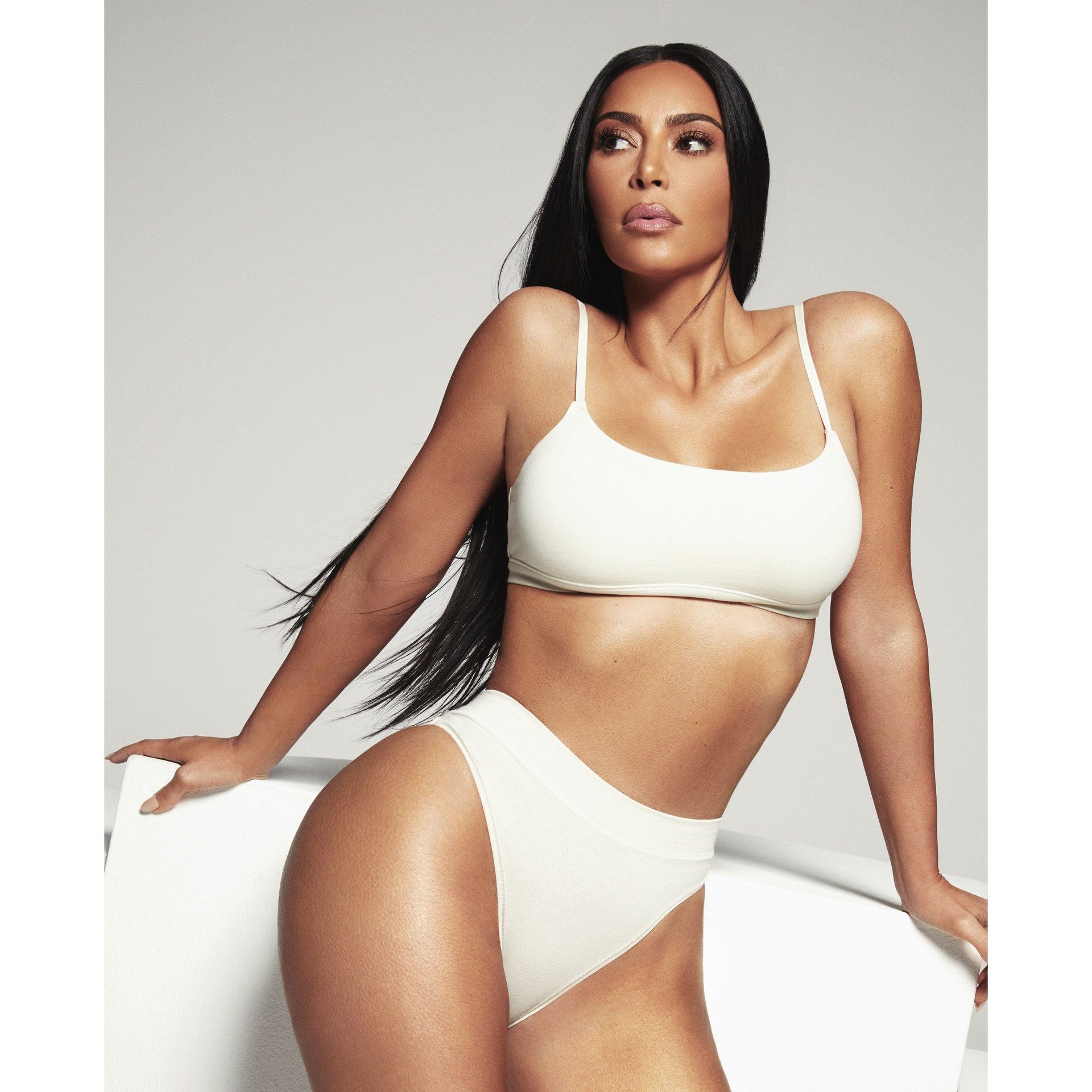 SKIMS COTTON JERSEY SCOOP BRALETTE | KYANITE - Sneaker Türkiye