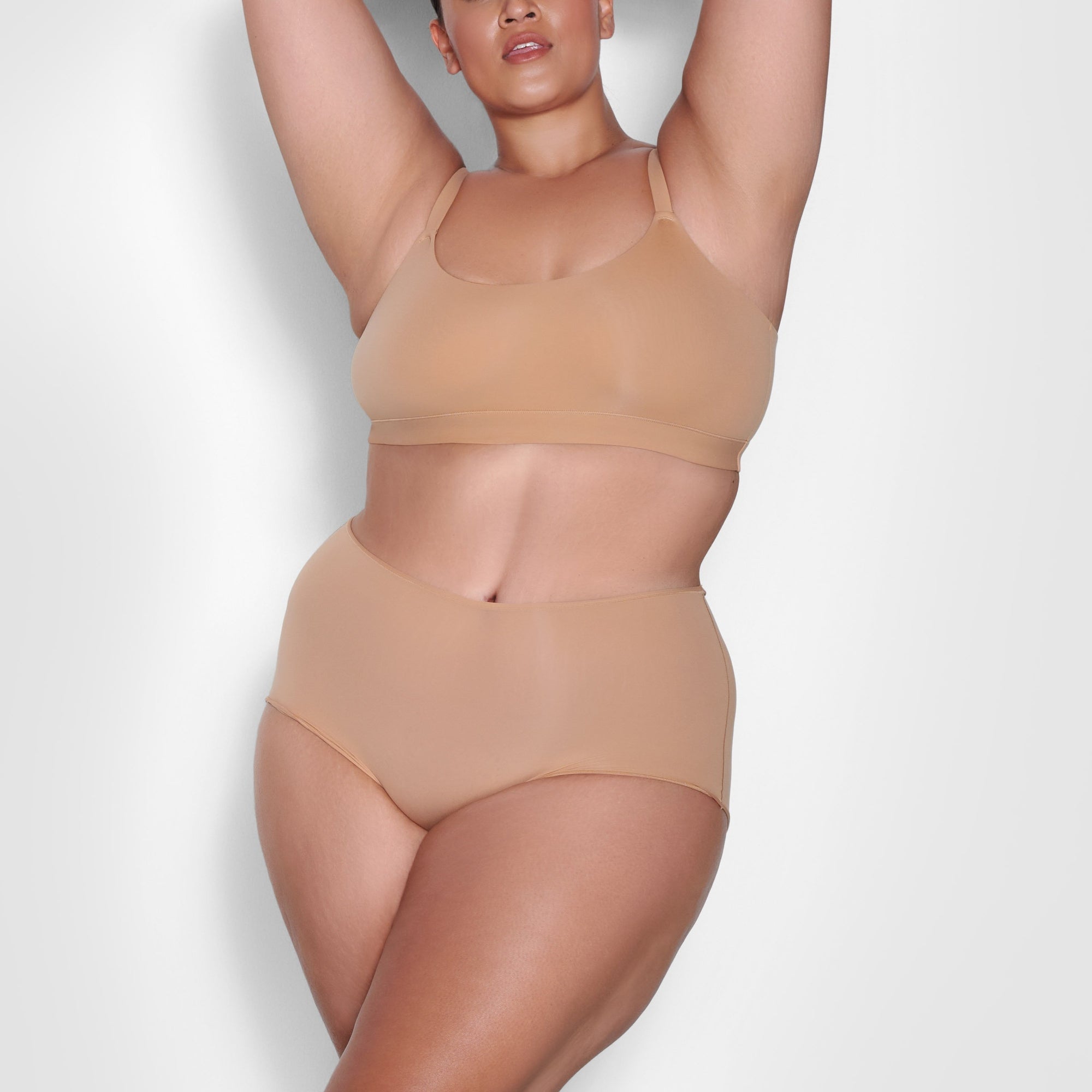 SKIMS FITS EVERYBODY SCOOP BRALETTE | OCHRE - Sneaker Türkiye