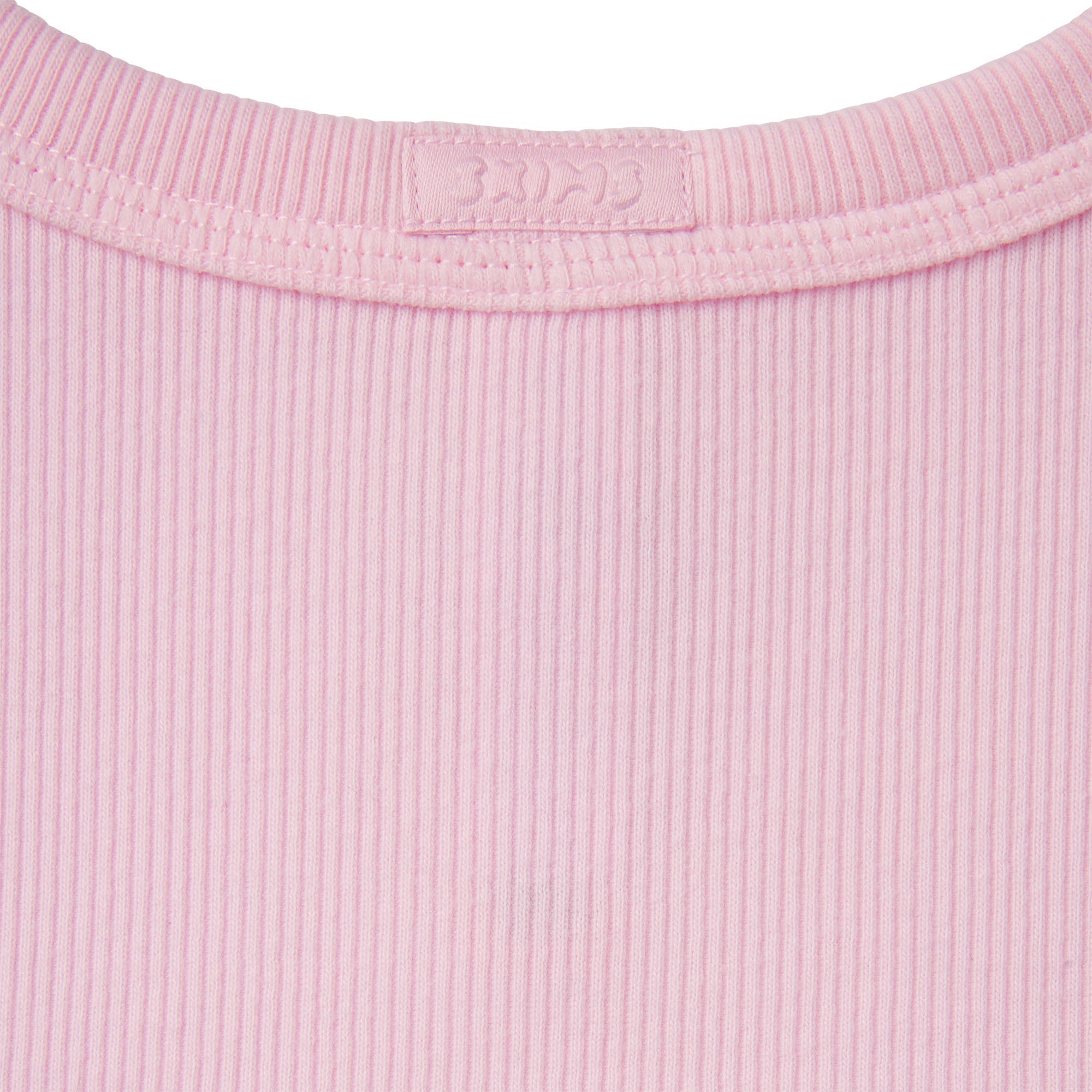 SKIMS COTTON RIB T-SHIRT | CHERRY BLOSSOM - Sneaker Türkiye
