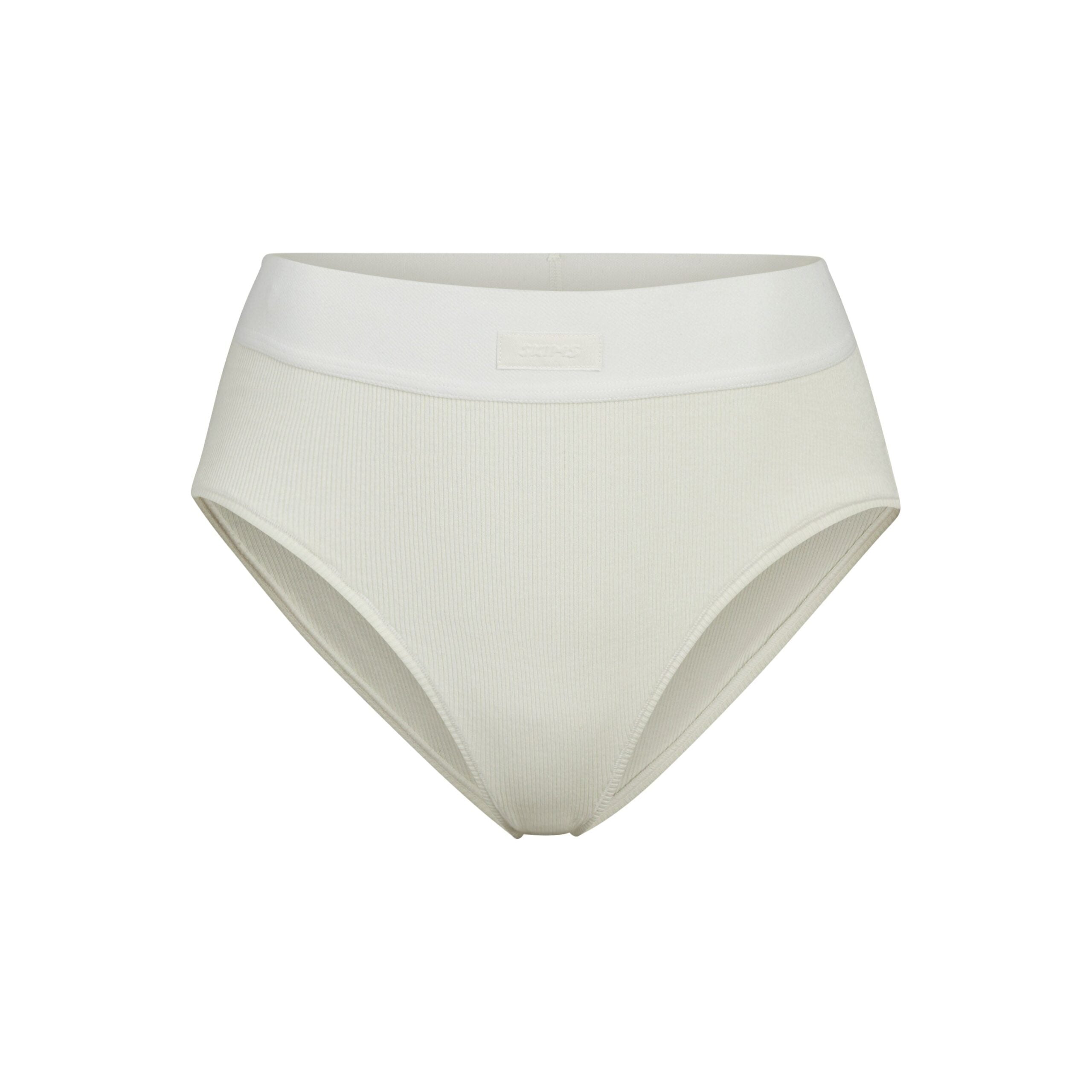 SKIMS COTTON RIB BRIEF | BONE - Sneaker Türkiye