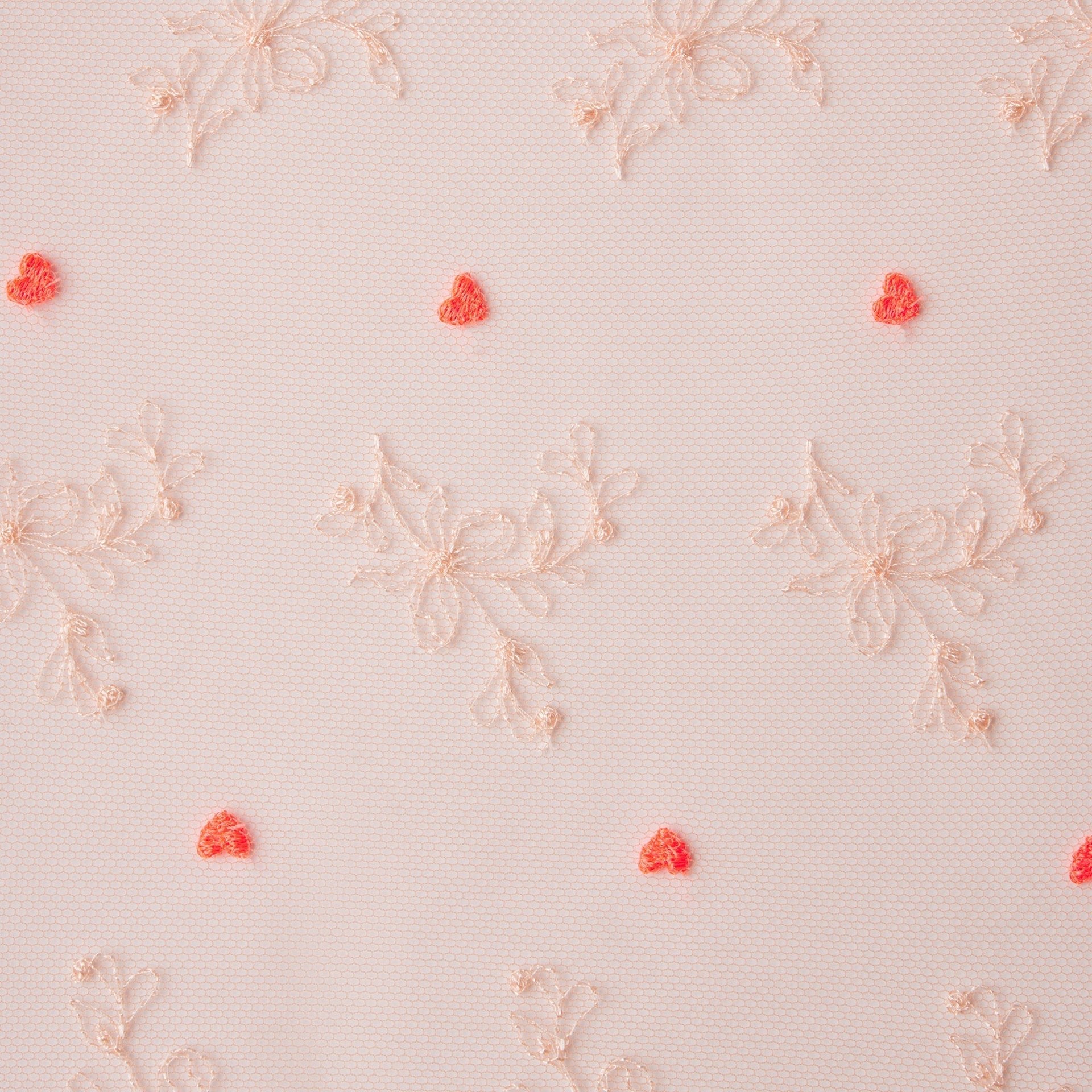SKIMS EMBROIDERED TULLE BUTTERFLY THONG | GUAVA HEART TULLE - Sneaker Türkiye