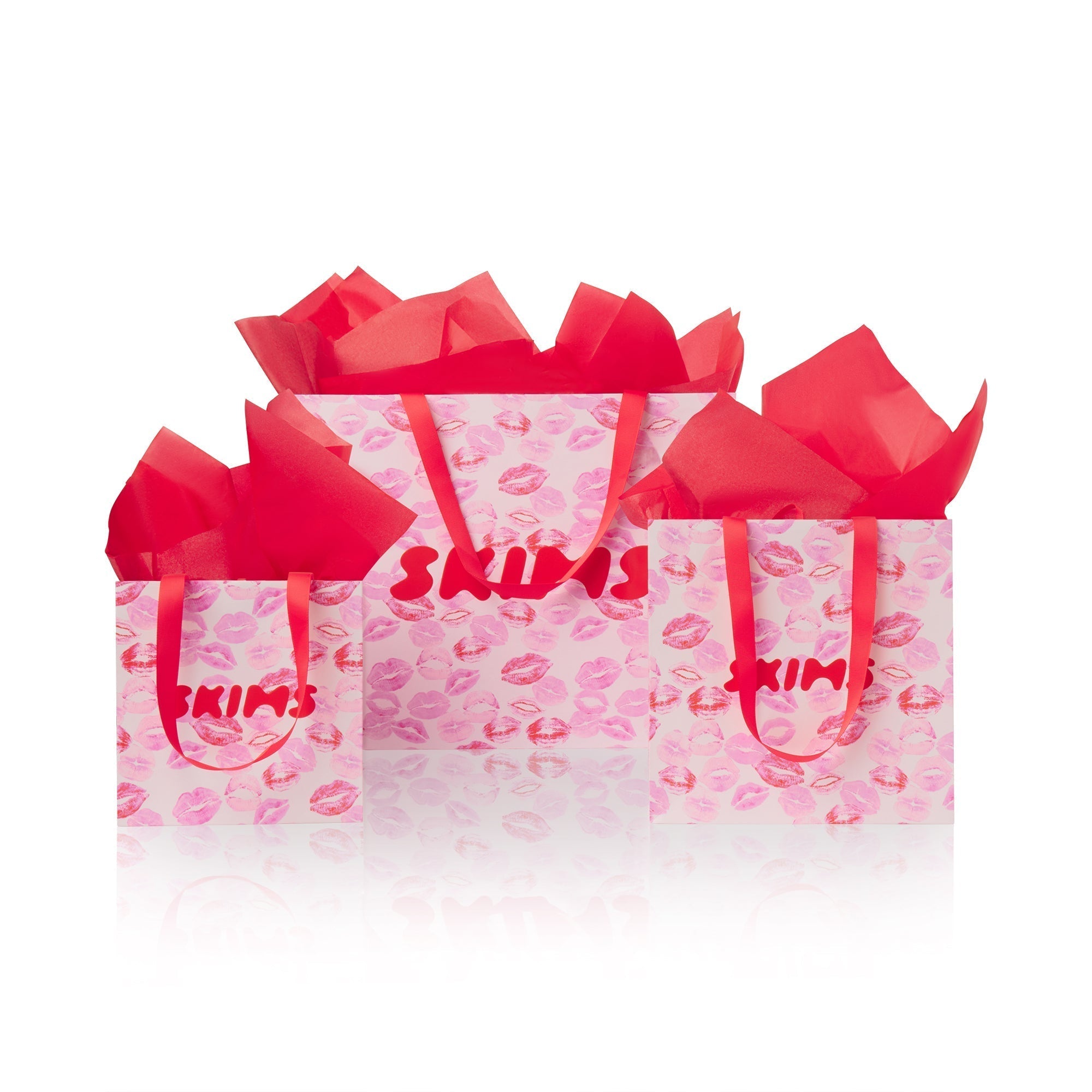 SKIMS GIFT BAG | PINK ALLOVER LIPSTICK - Sneaker Türkiye