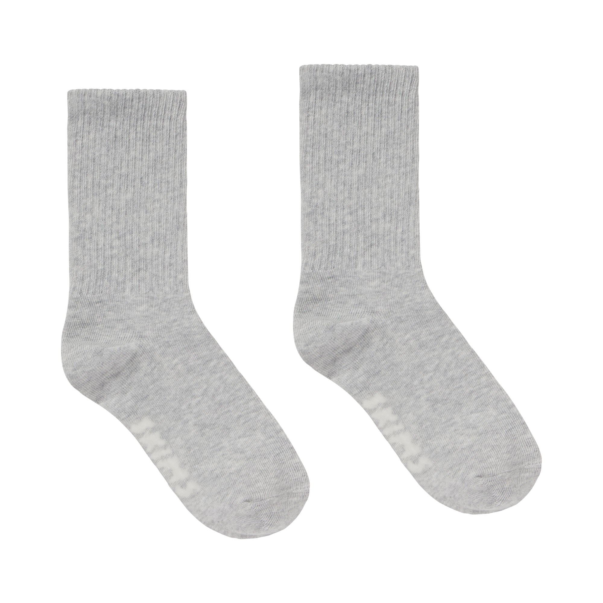 SKIMS RIBBED CREW SOCK | LIGHT HEATHER GREY - Sneaker Türkiye