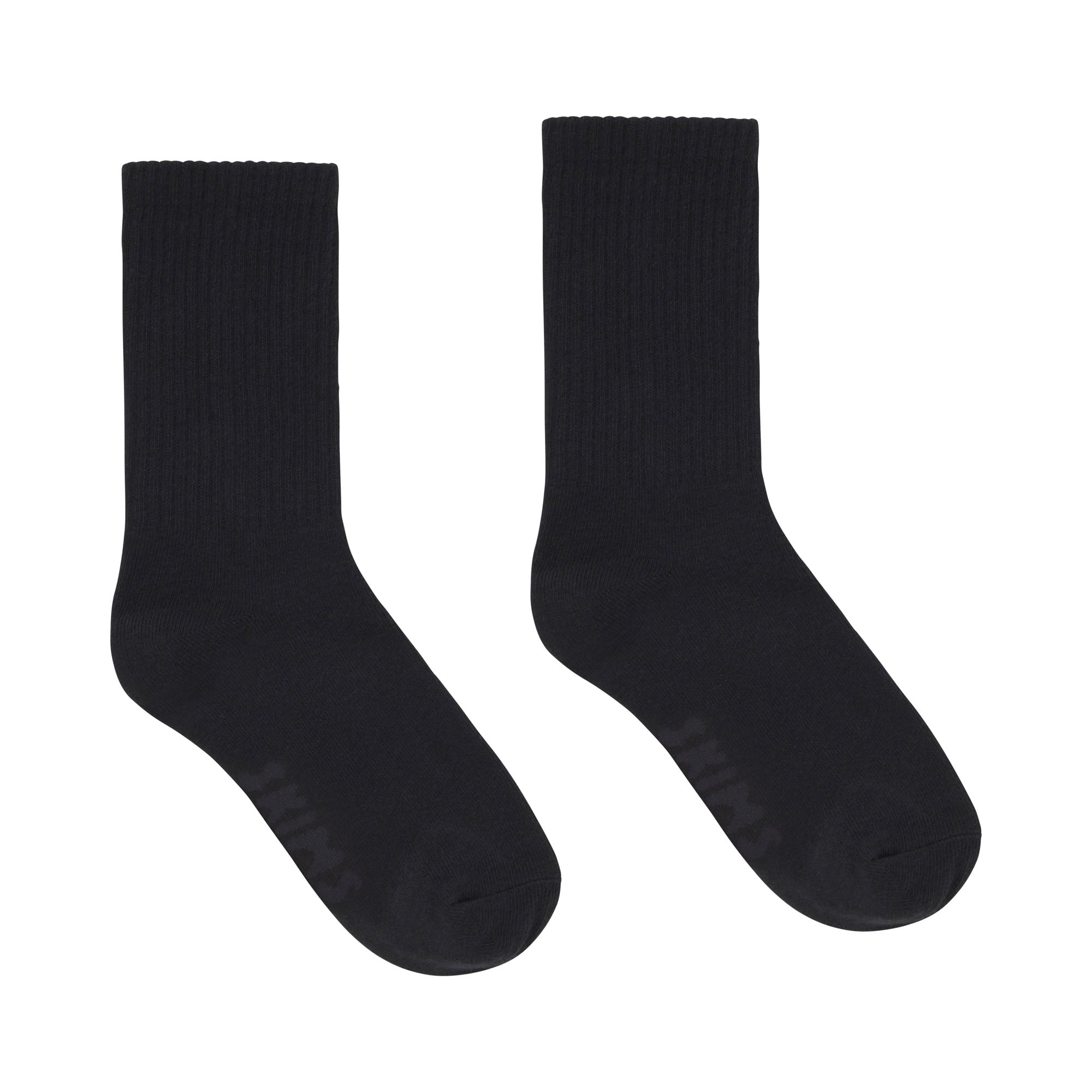 SKIMS RIBBED CREW SOCK | SOOT - Sneaker Türkiye